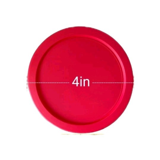 (LOT OF 6)Replacement Lid for Pyrex 1-CUP Storage Cover 4″ Bowl 7202-PC Red