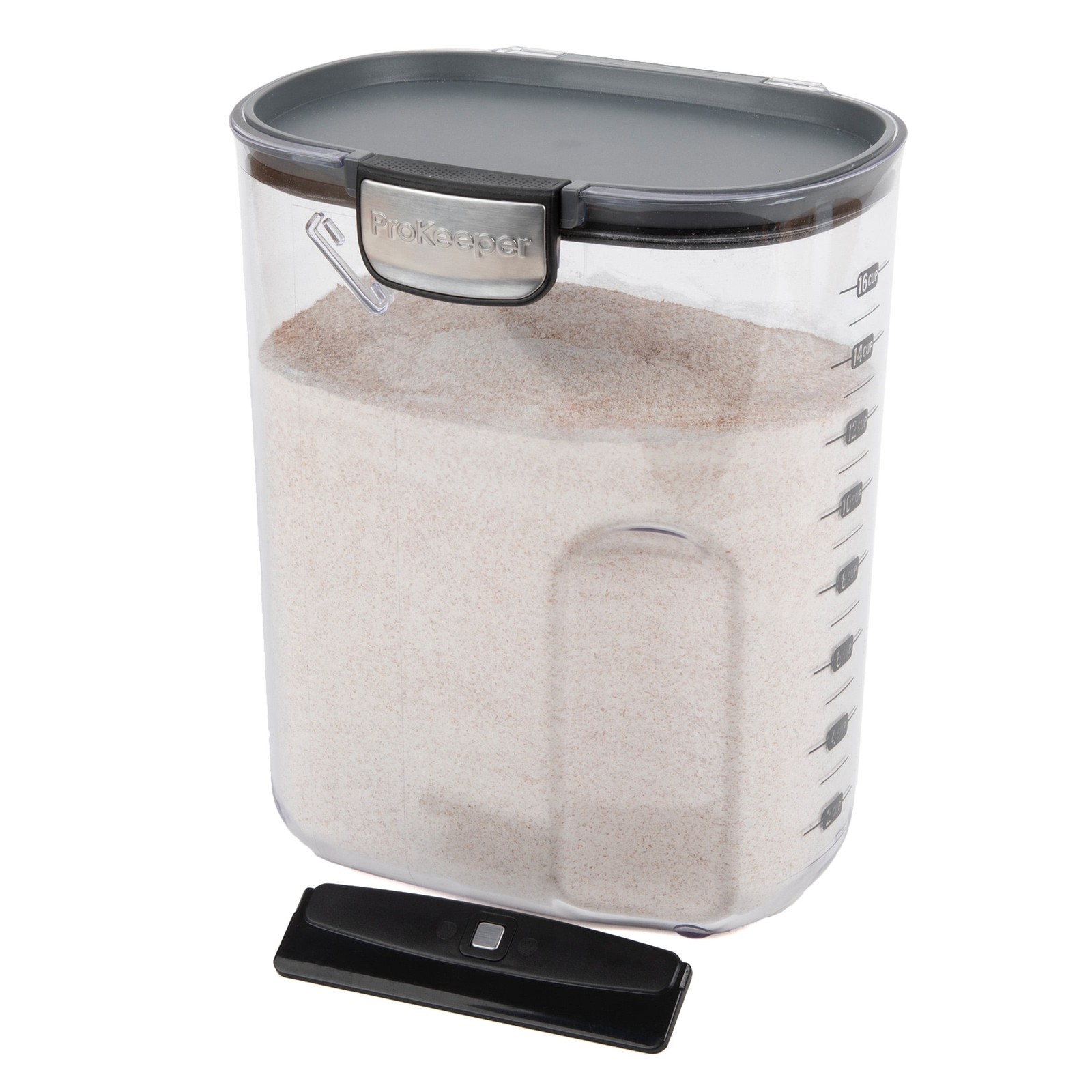 Flour ProKeeper+ Airtight Flour Storage Container with Magnetic Leveler