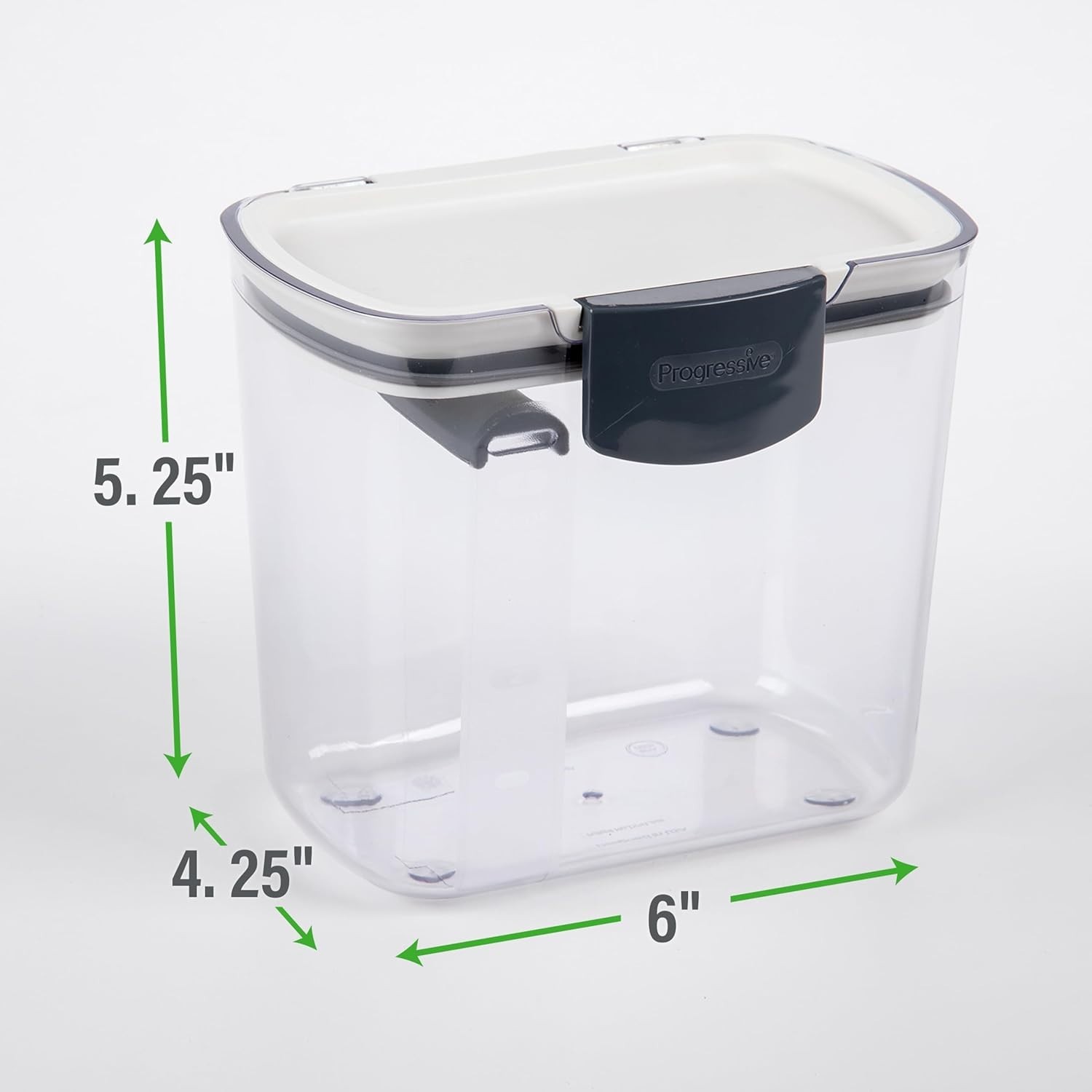 1.4-Quart Airtight Powdered Sugar Storage Container – Grey, Mess-Free Design