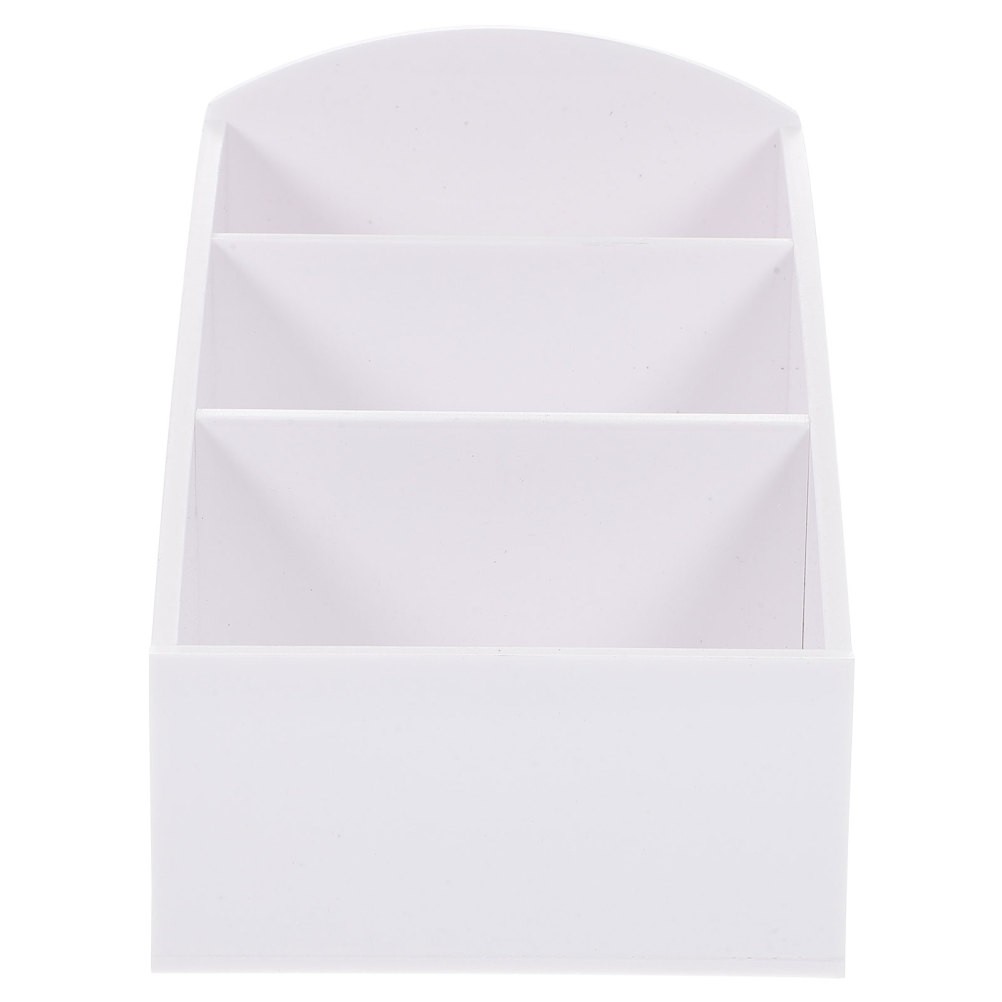 Coffee Station Organizer Acrylic White For Kitchen Counter 1Pcs 4.91X3.54X3.34In
