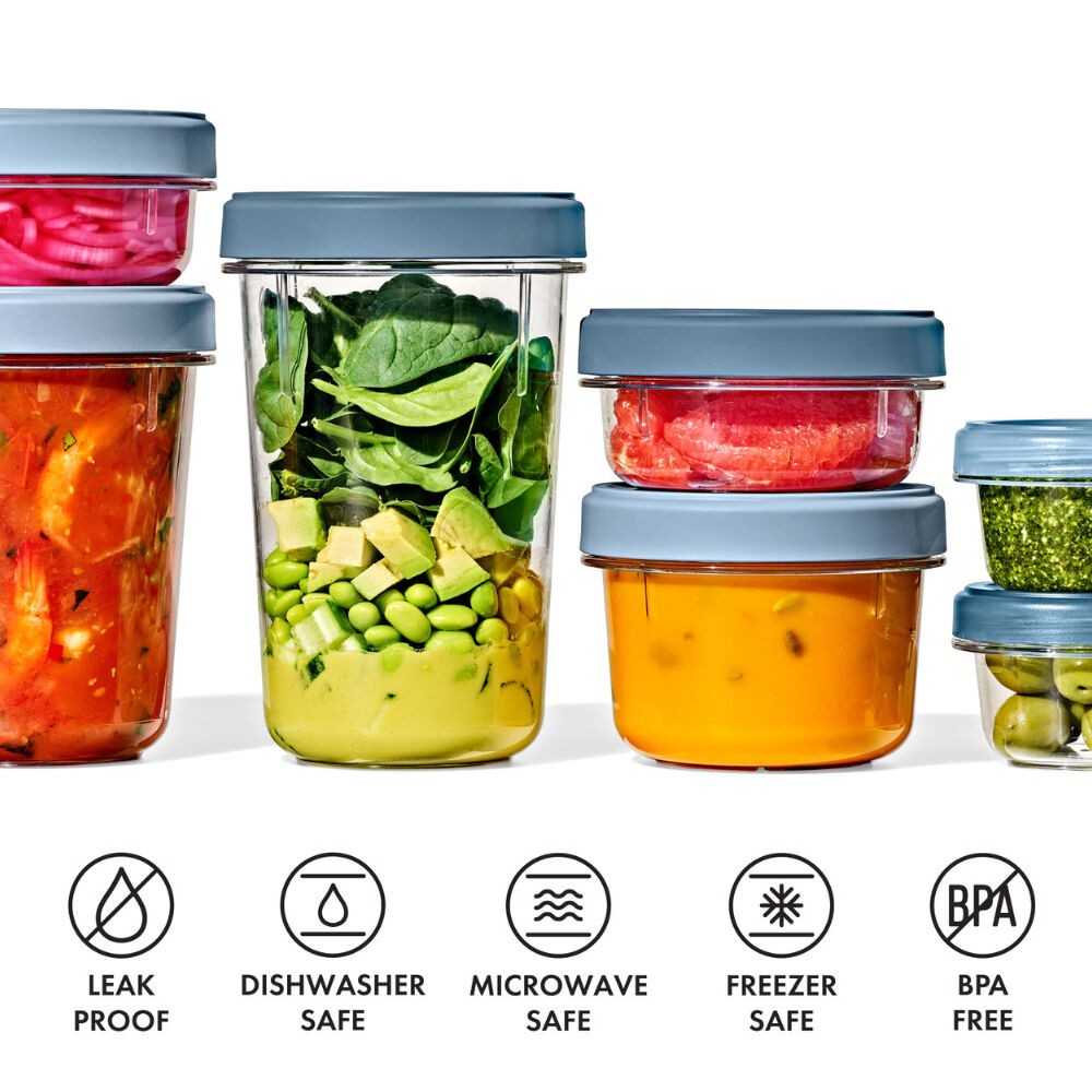 OXO Good Grips Twist & Stack Container 2 Pack 592ml
