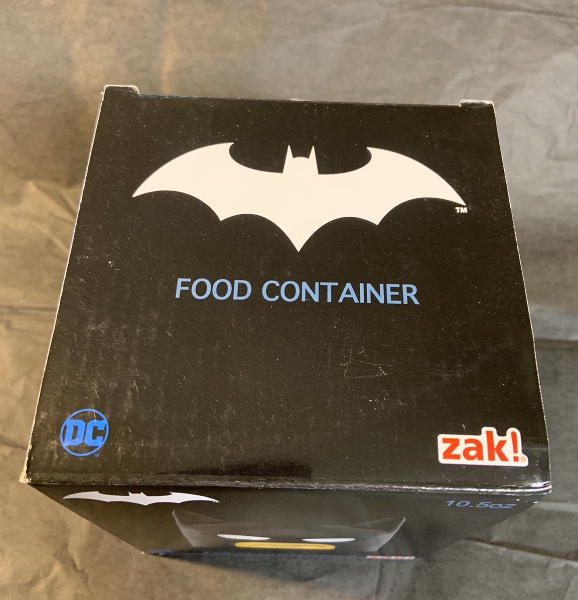 Loot Crate DC Comics Batman food container by Zak! 10.5 oz
