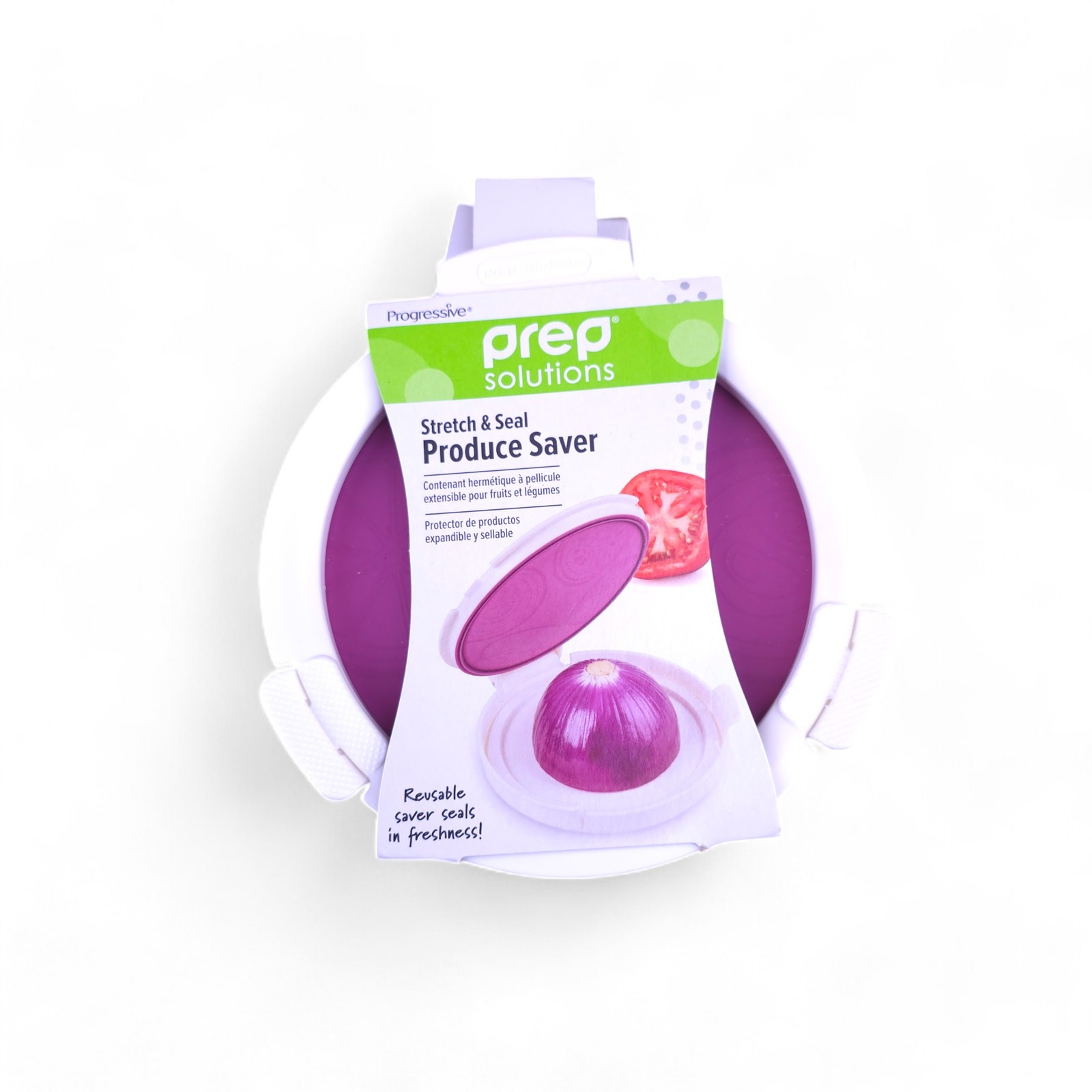 Stretch and Seal Produce Saver Prep Solutions Kitchen Reusable Dishwasher Safe