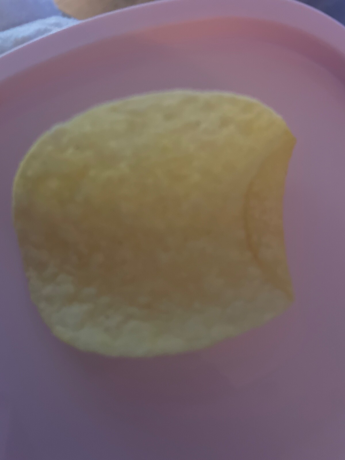folded pringle chip honey mustard flavor