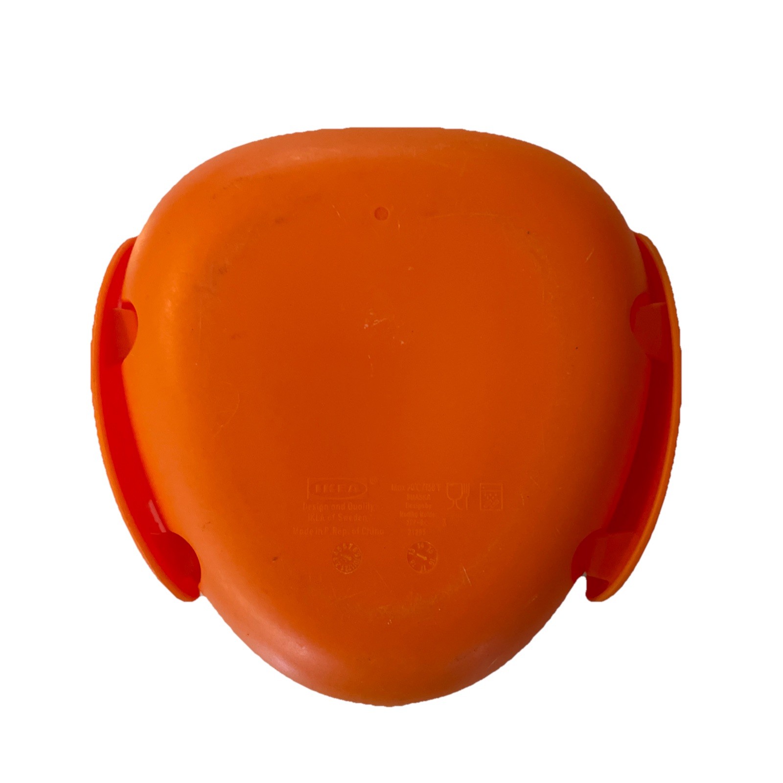 SMASKA Kids Lunch Box Puppy Dog Orange Storage Container Snack Camping Used IKEA