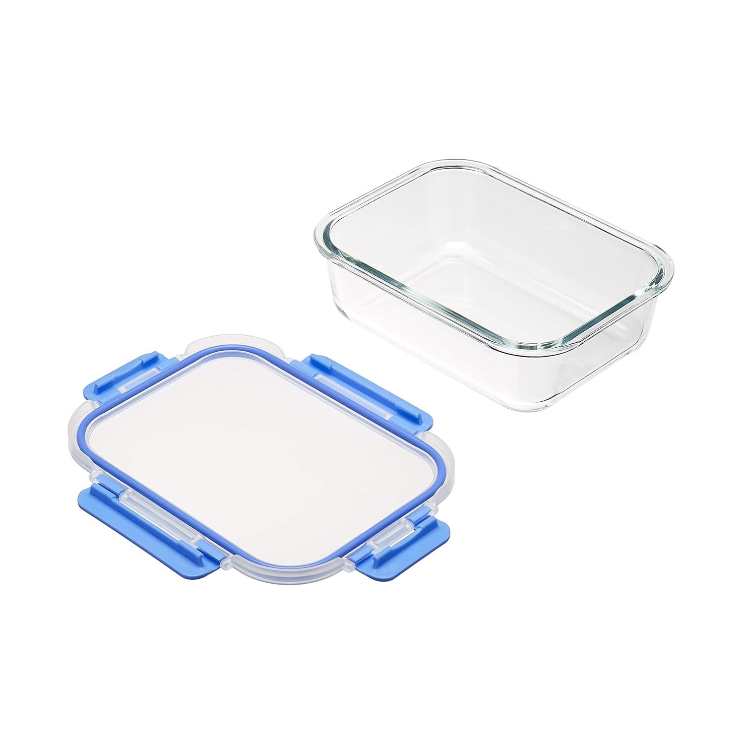 Glass Food Storage Containers Leak Proof Oven Safe Easy to Clean Stain