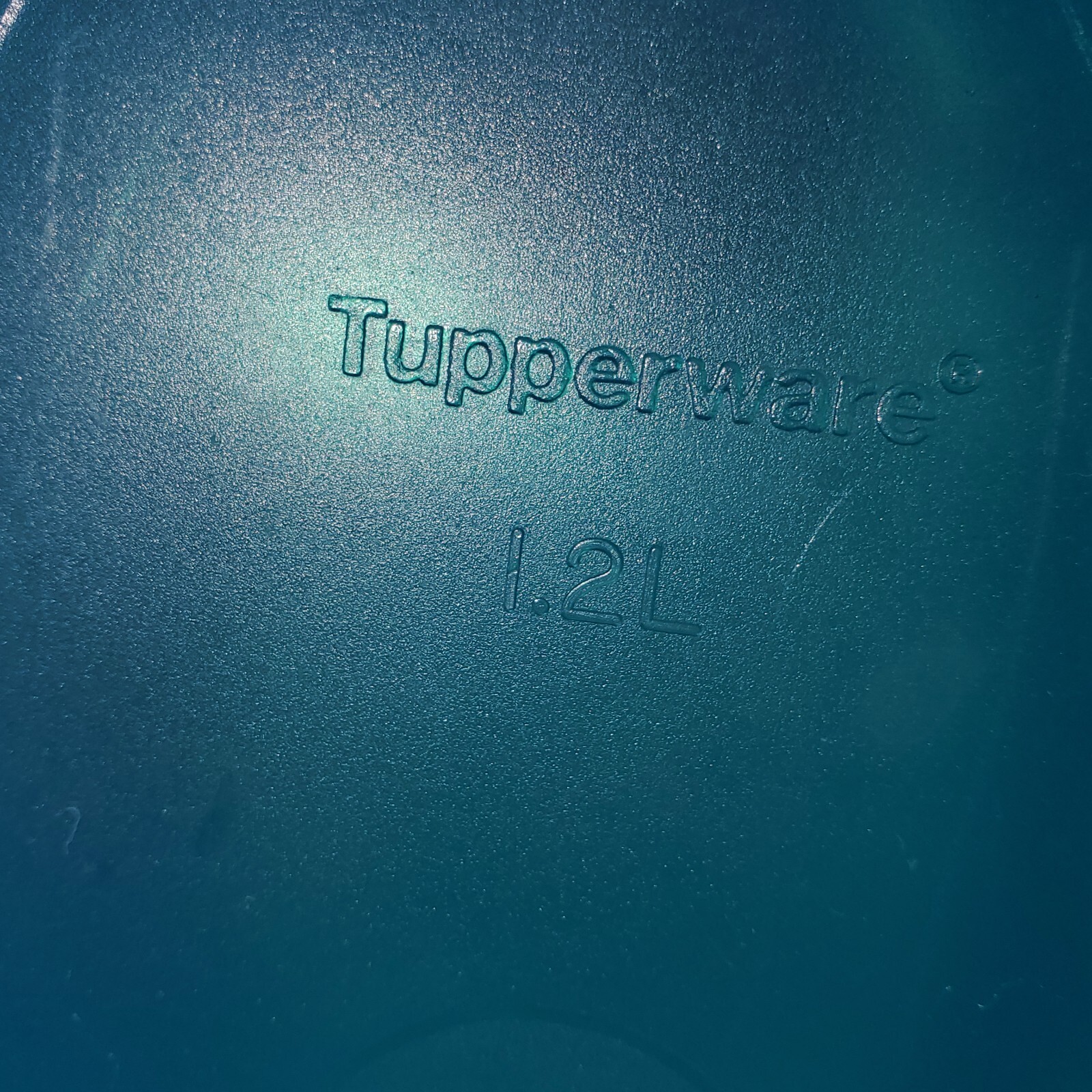 Tupperware Modular Mates Pouring Insert Container Lid Blue 7.5×4.5 1.2L 3766A-2