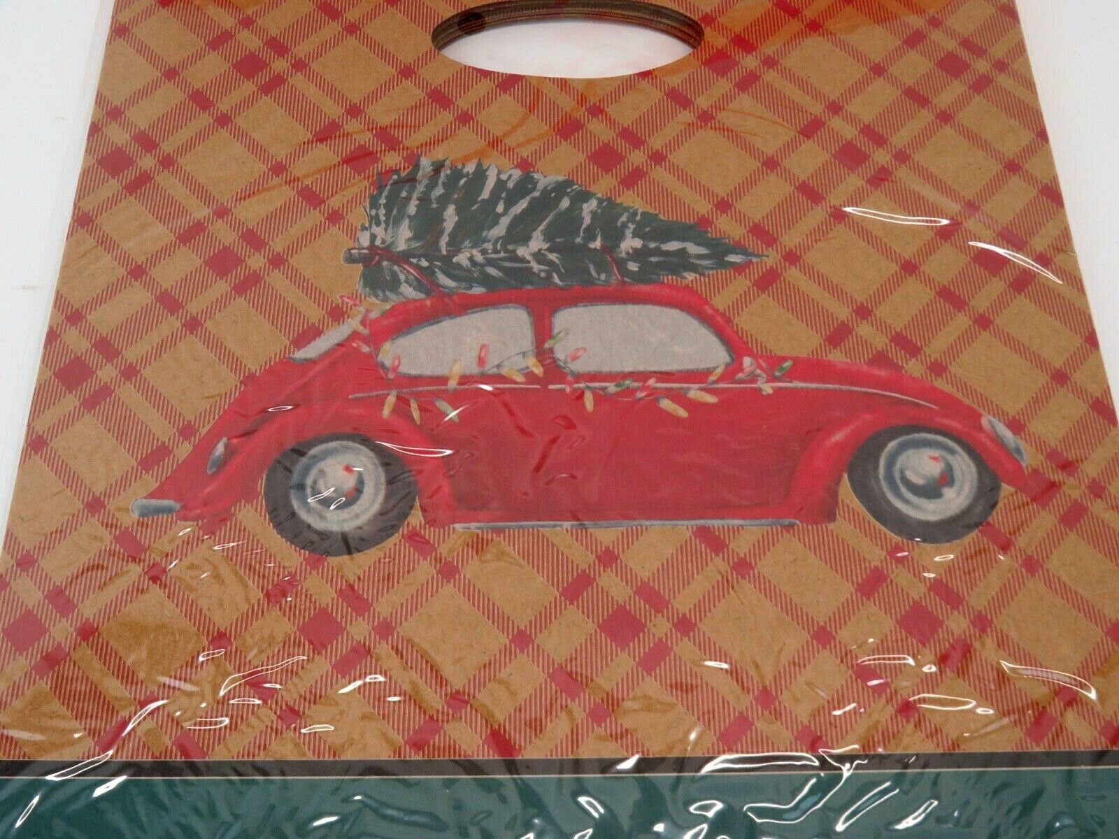 Christmas Leftover Food To Go Bag LITTLE SOMETHING FOR THE ROAD 10 x 11″ SET / 4