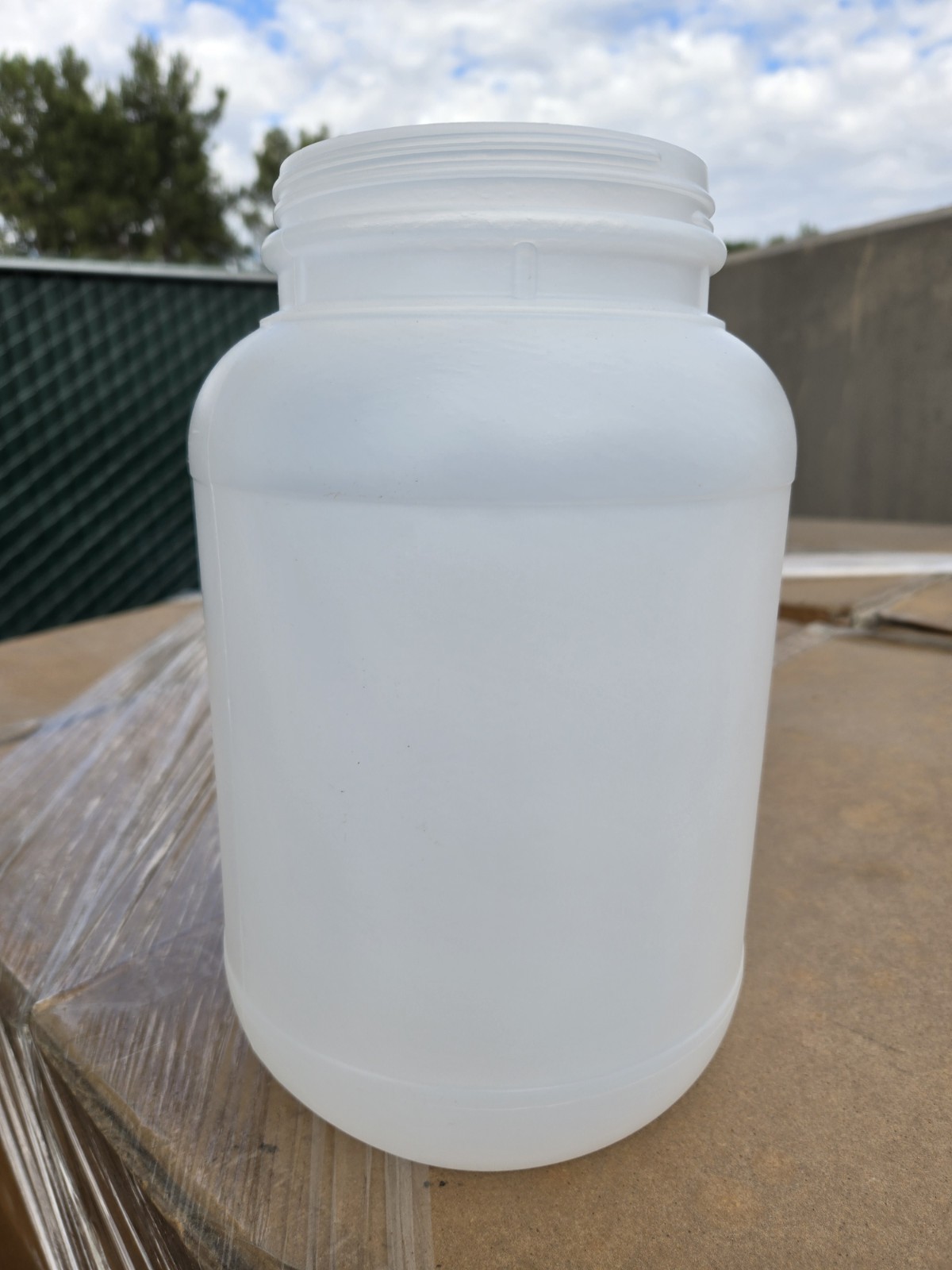 Lot of 160 – 1 Gallon Plastic Bottles w/ Caps High-density polyethylene (HDPE)