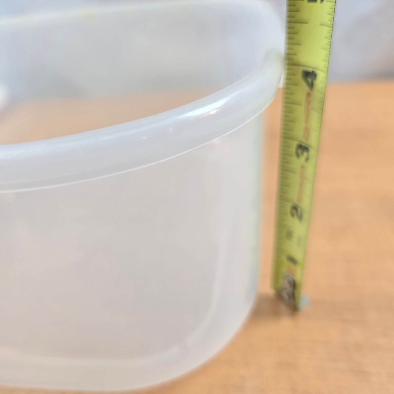Good Cook 4.5 L 19 cups 1.2 gal 9″ square storage food container with lid
