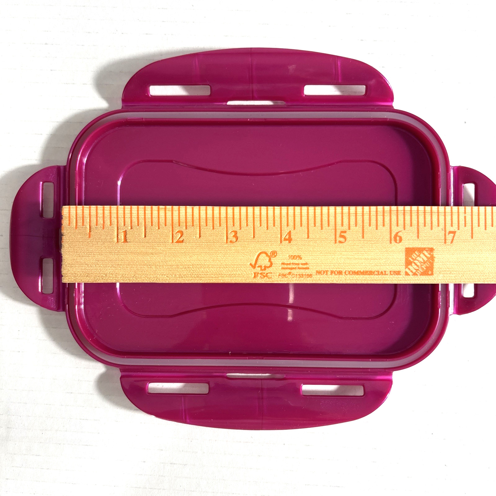 4 Lock N Lock Purple Replacement Lids Neon Rectangle Square Kitchen Colorful