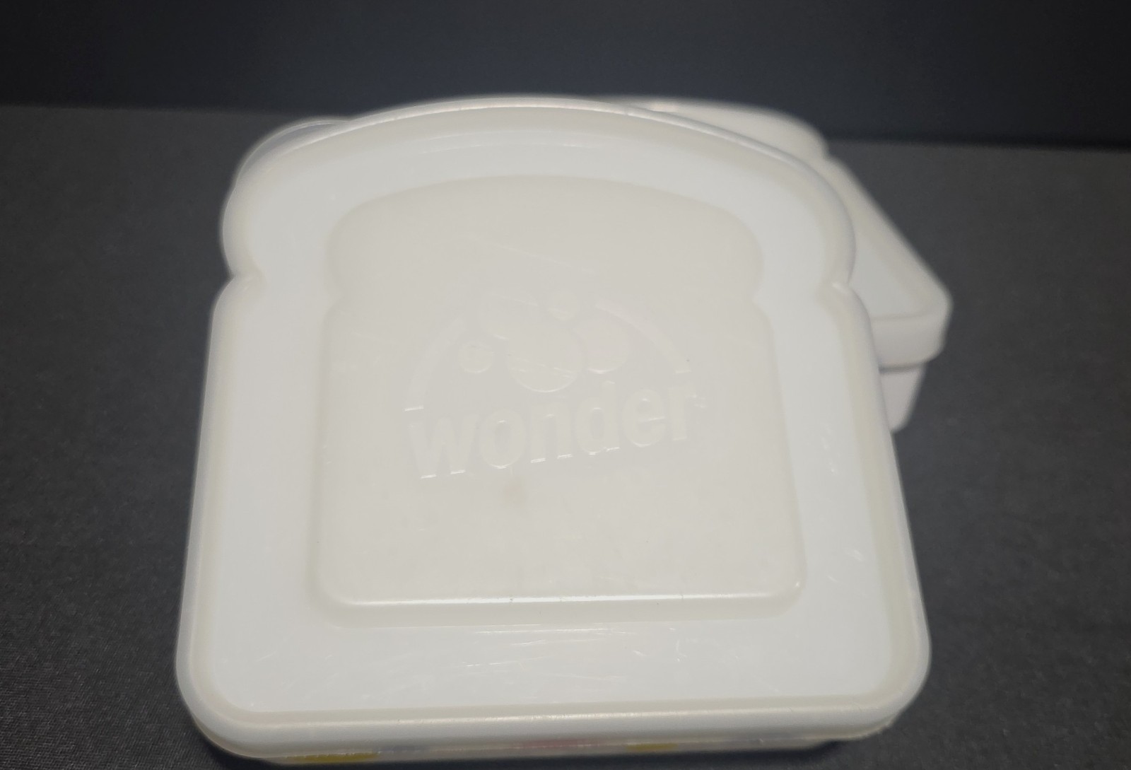 Vintage Wonder Bread Sandwich Container Plastic Carry Case – Lot Of 2 Polka Dots