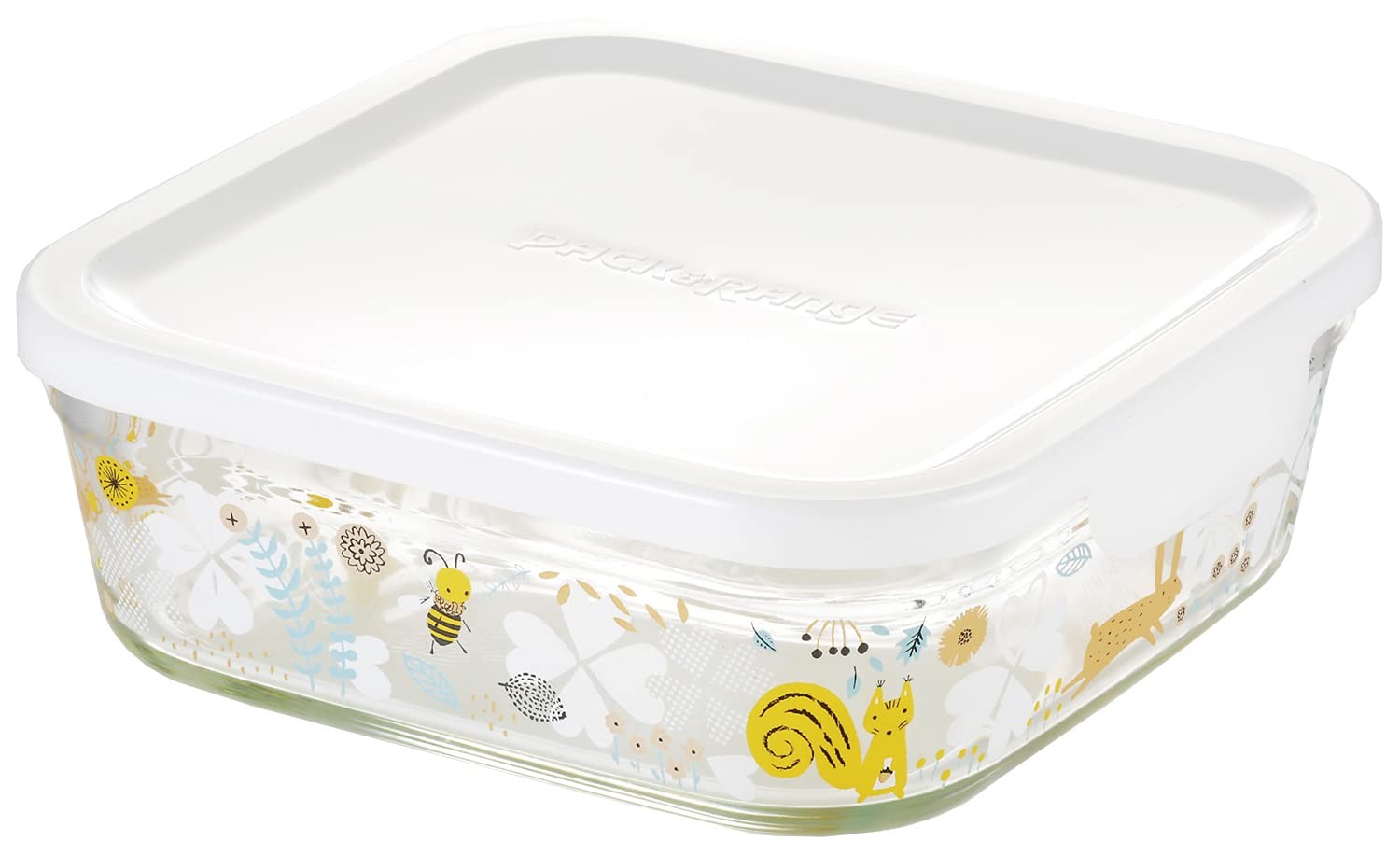 iwaki Heat-Resistant Glass Airtight Container Shinji Kato Nordic Garden Square 8