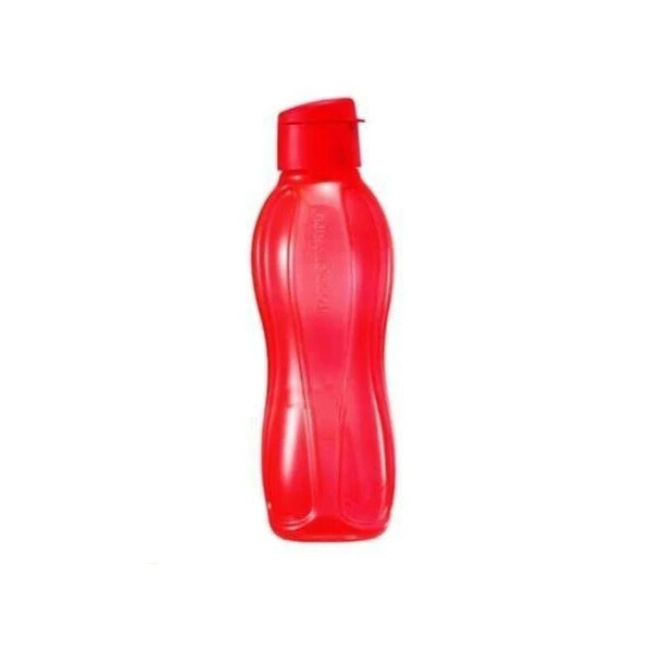 Tupperware Brand Water Bottle Flip H20 One The Go Eco Easy Drink Top 1Litter/