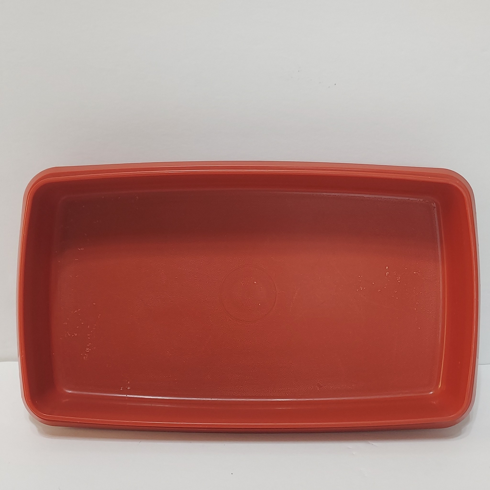 Vintage Tupperware 816-18 Red Paprika Deli Meat Cheese Container Only