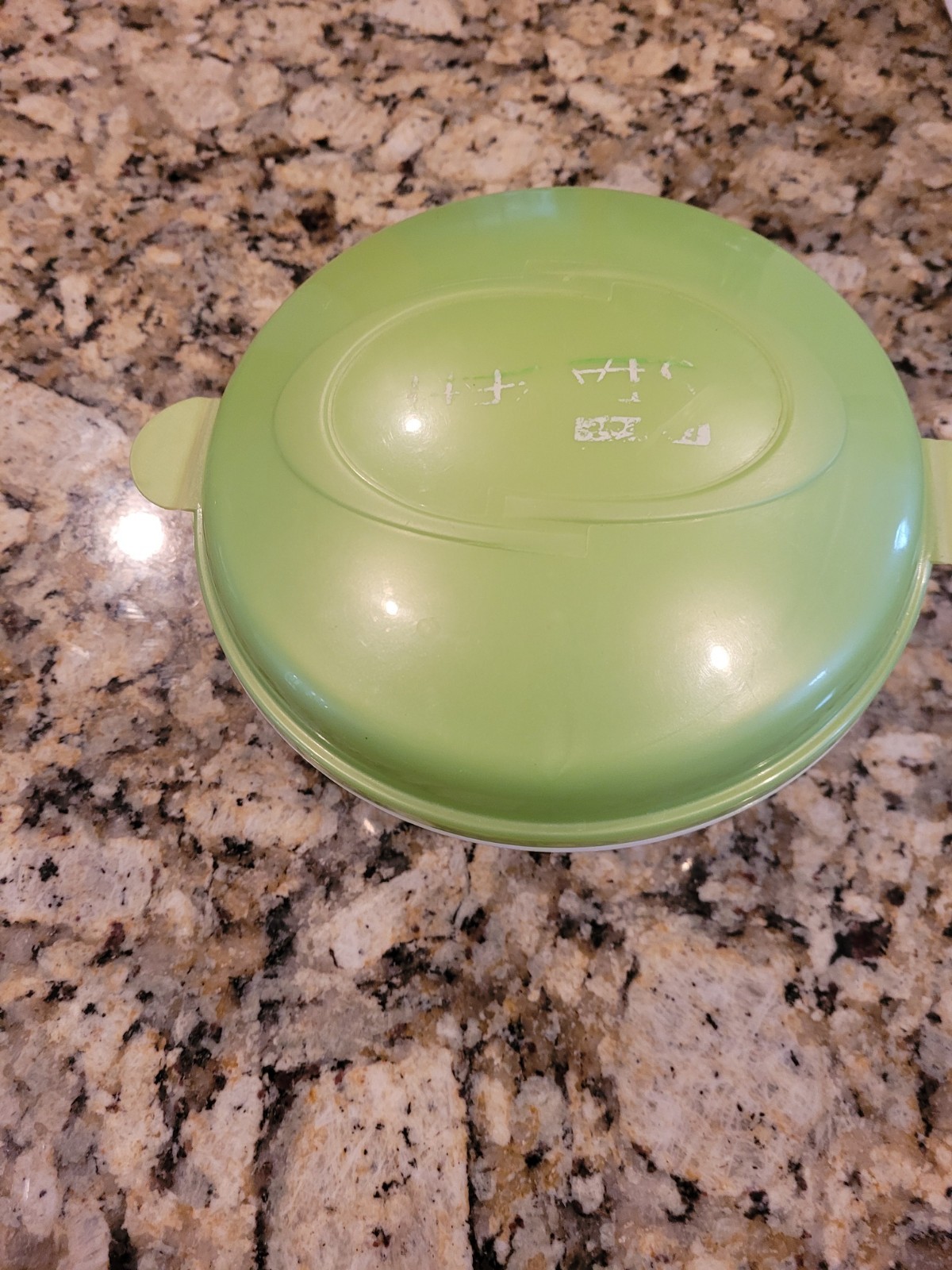 Salad Bowl Lunch Salad Green Lid Fruit Vegetable with built in ice pack