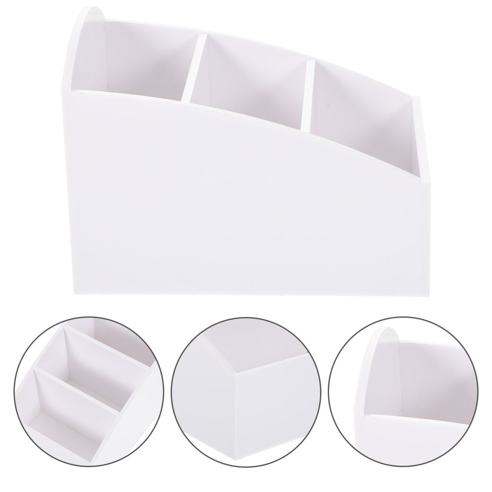 Coffee Station Organizer Acrylic White For Kitchen Counter 1Pcs 4.91X3.54X3.34In