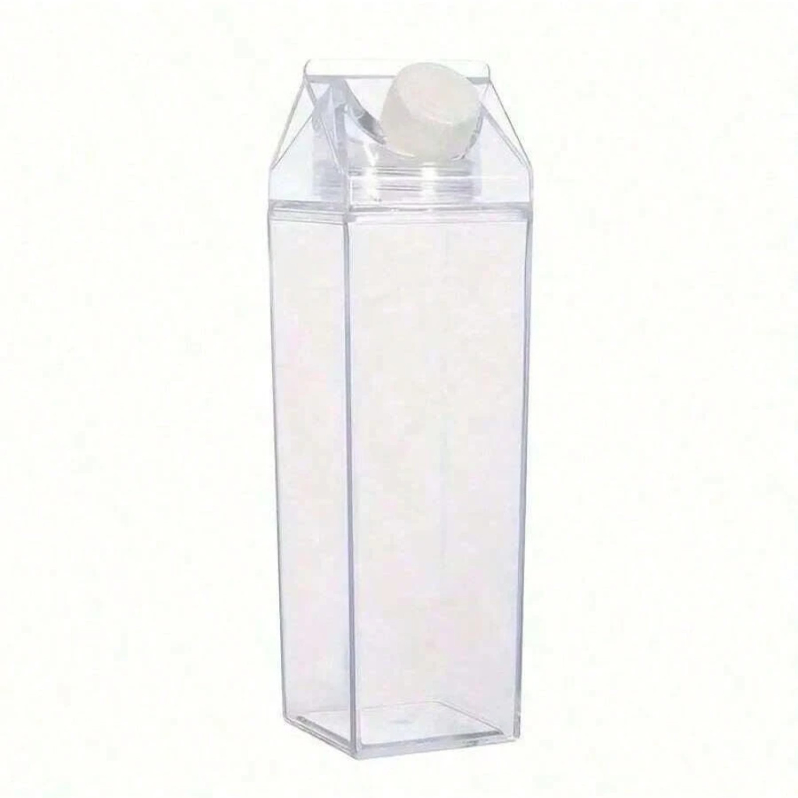 Milk Cup Food Dispenser Multi-Purpos Portable Large Square Sealed Storage Bottle