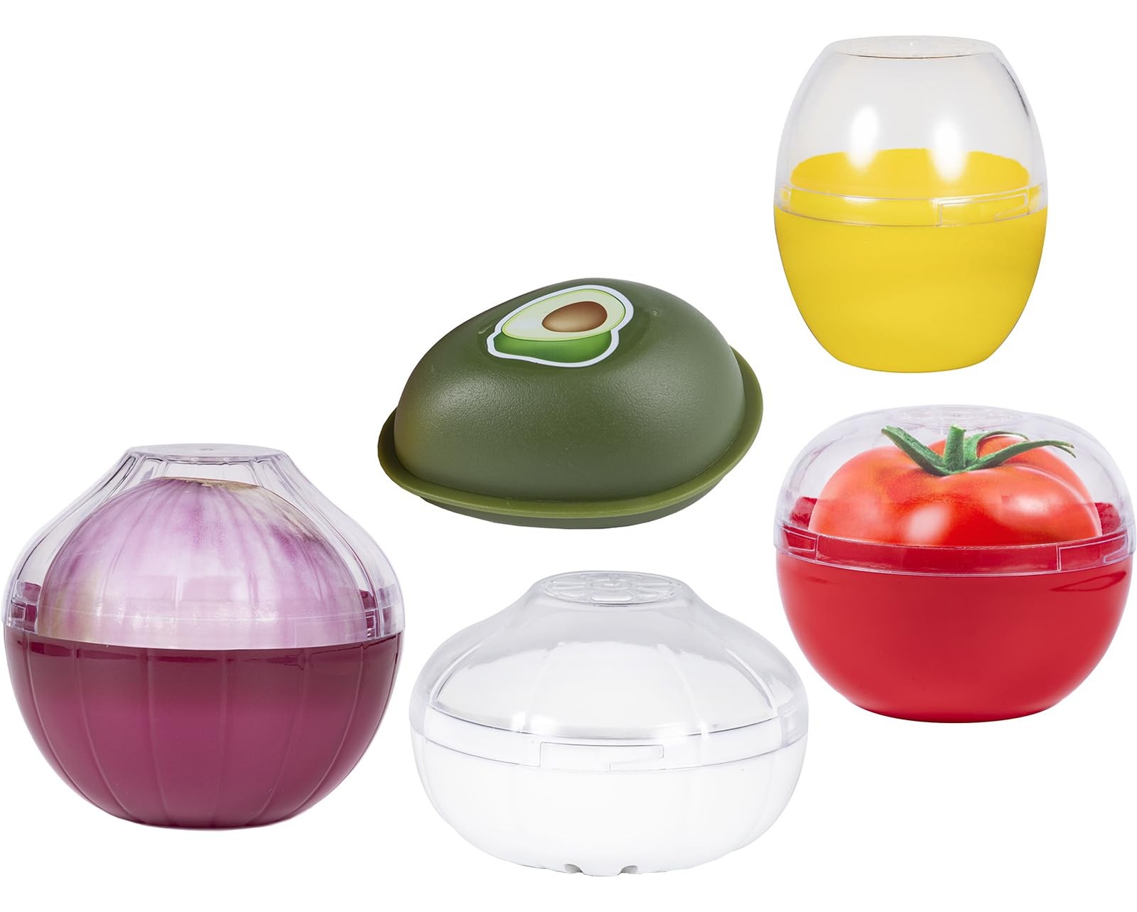 Ortarco Onion Keeper – Avocado Saver, Tomato, Lemon, Garlic Storage Container…