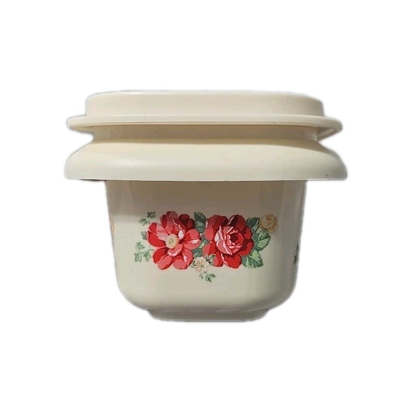 The Pioneer Woman Mini Storage Containers Floral Rose 2 X 2.5 inches Set of 4