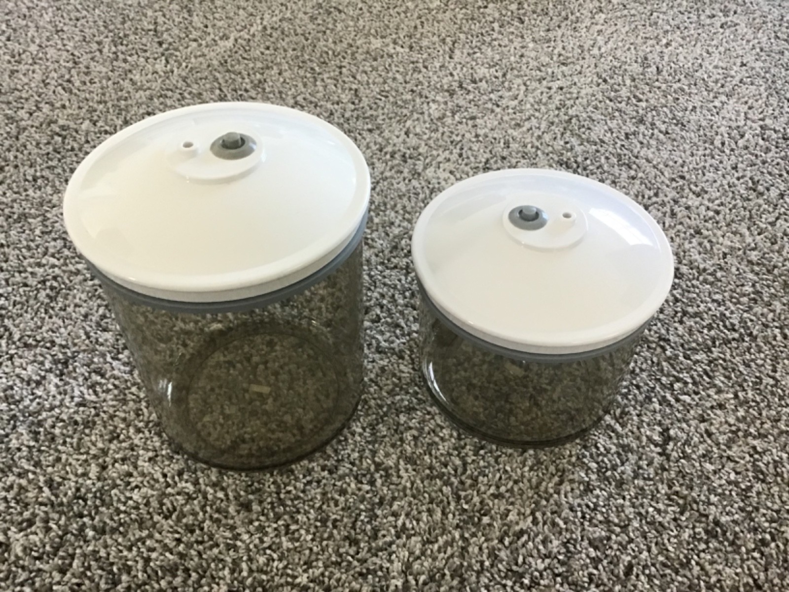 Food Saver KY-134 & KY-135 Snail Vacuum Seal Containers 50 oz & 80 oz
