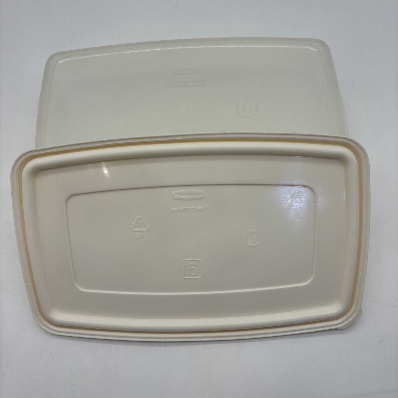 SET OF 12 – VTG. RUBBERMAID SERVIN SAVER – CONTAINERS & LIDS Mult Size Shape