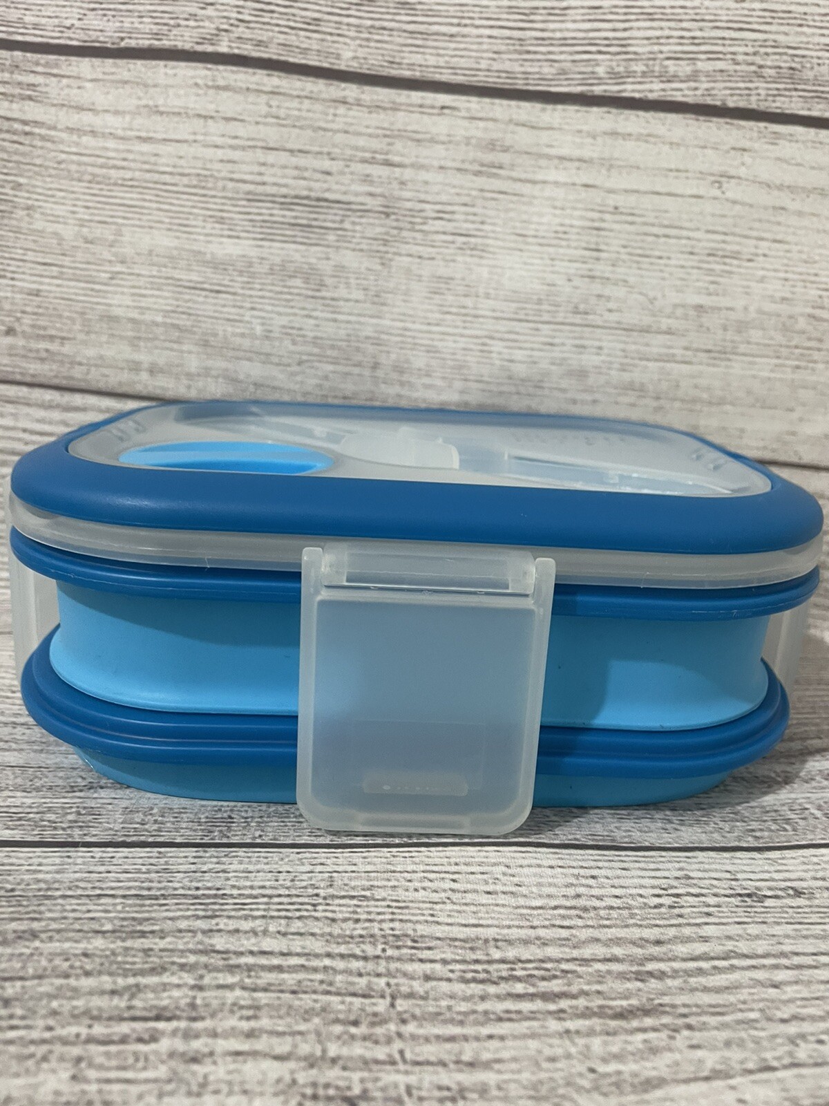 SMART PLANET NDK Lunch Box Hot DOUBLE DECKER MEAL KIT Compartment 57oz