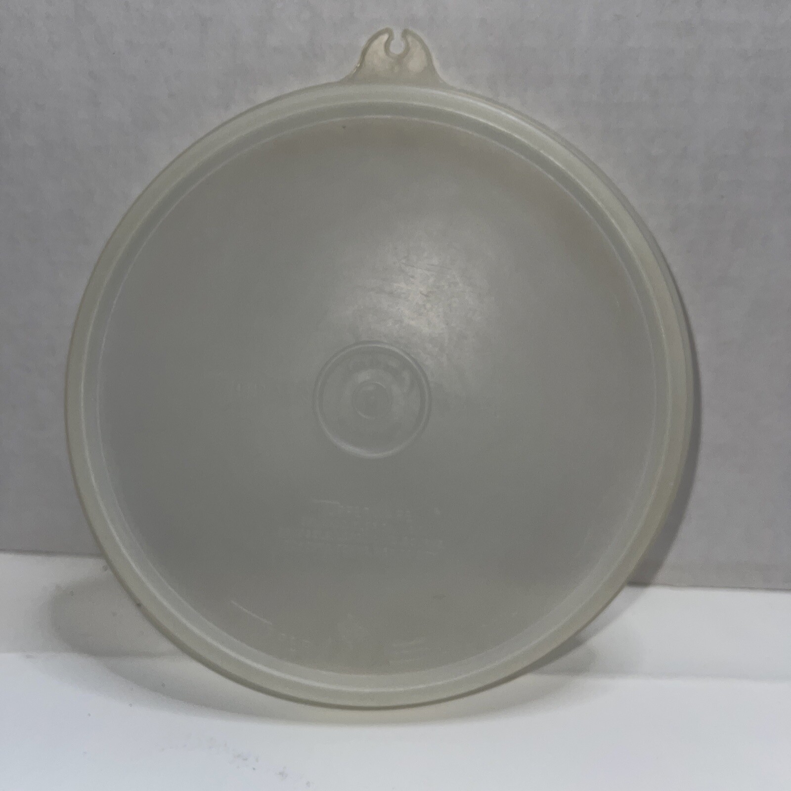 Replacement Vintage Tupperware 227 round Lid Only Clear 6 1/2″ Sheer