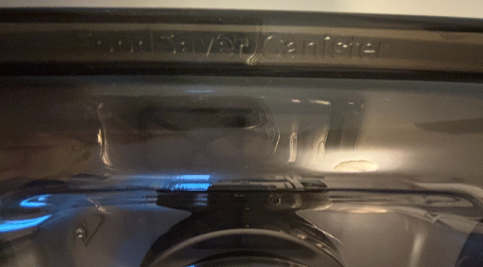 Food Saver 2.25 Qt Cannister With Lid Black With Spatula 663 Marinator