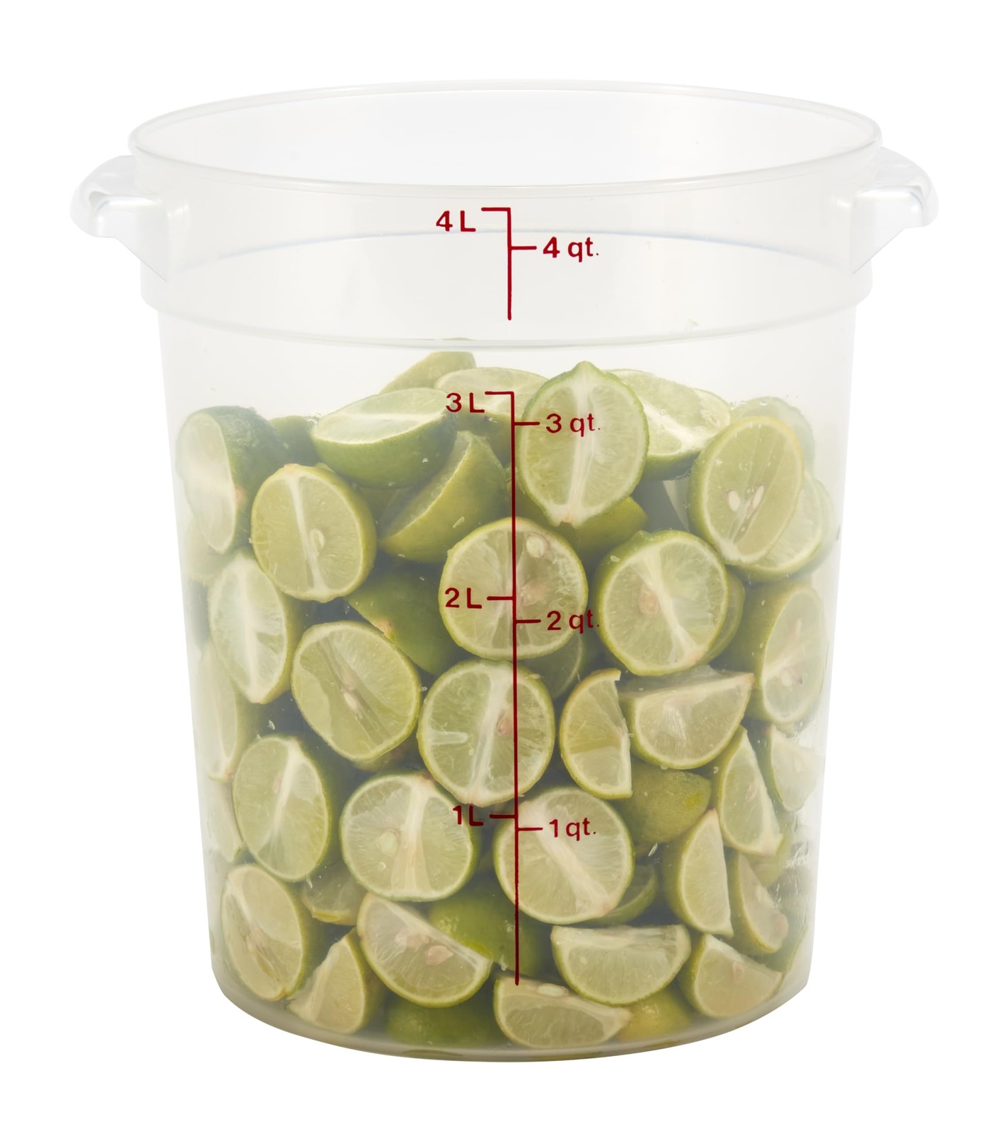 4 Quart (QT) Food Storage Container (No Lid) – Restaurant Food Grade Bucket -…
