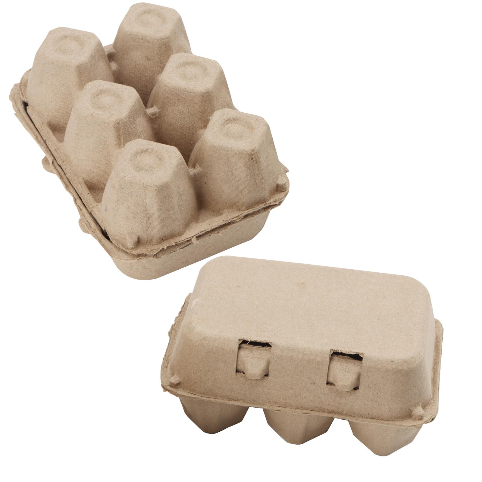 Half Dozen Paper Empty Egg Carton Storage 6 Small To Medium Eggs 30 PCS