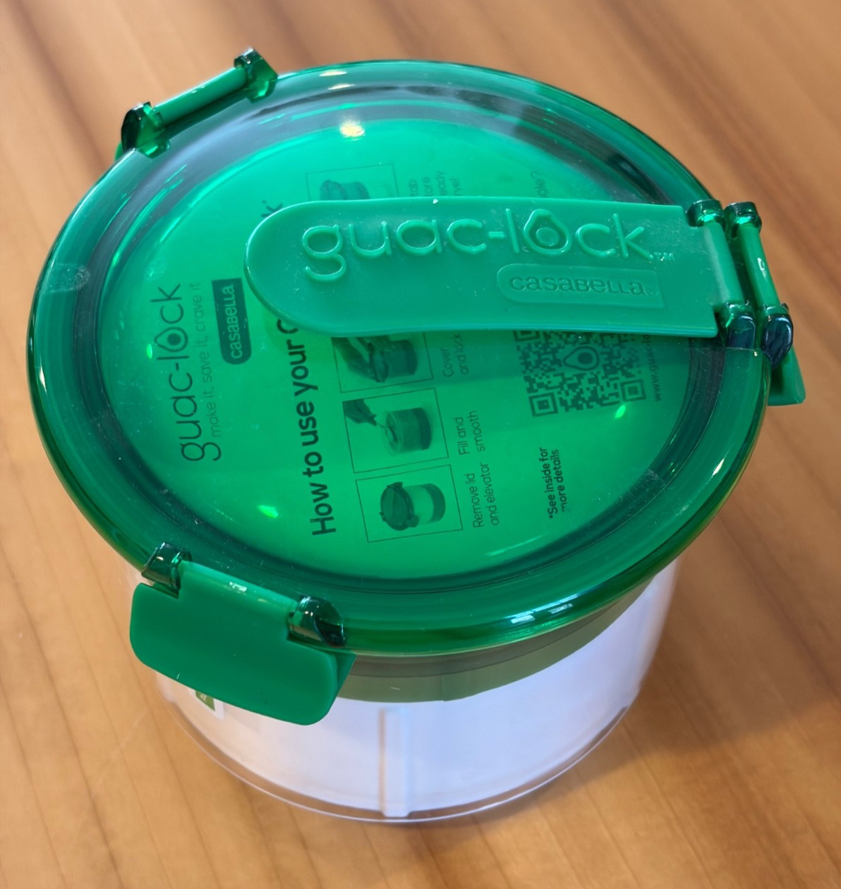 Casabella Guac-Lock Guacamole Airtight Storage Container – Never Used