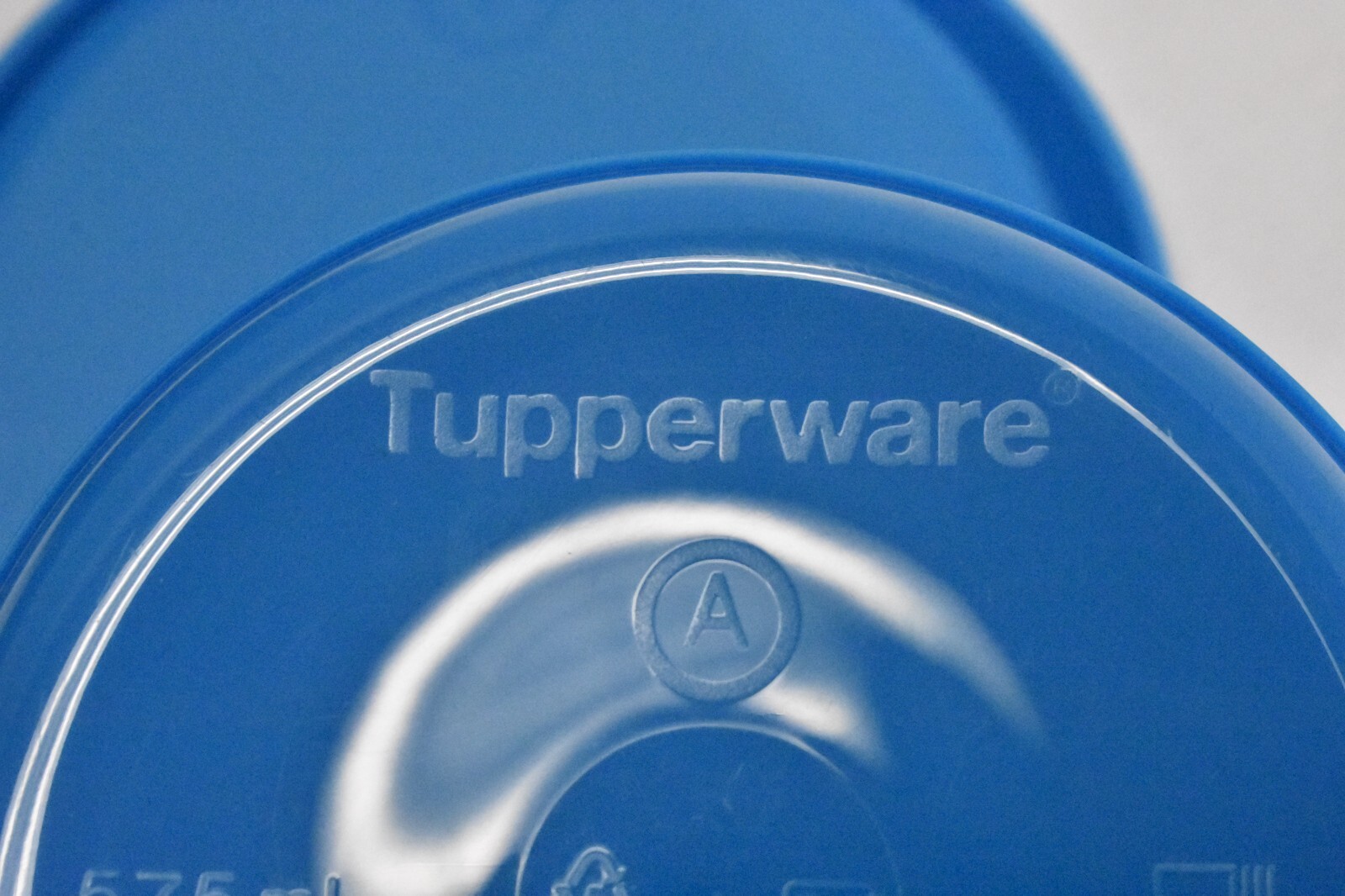 Tupperware One Touch Canister Blue 575ml Kitchen Food Pantry Storage Lot of 3