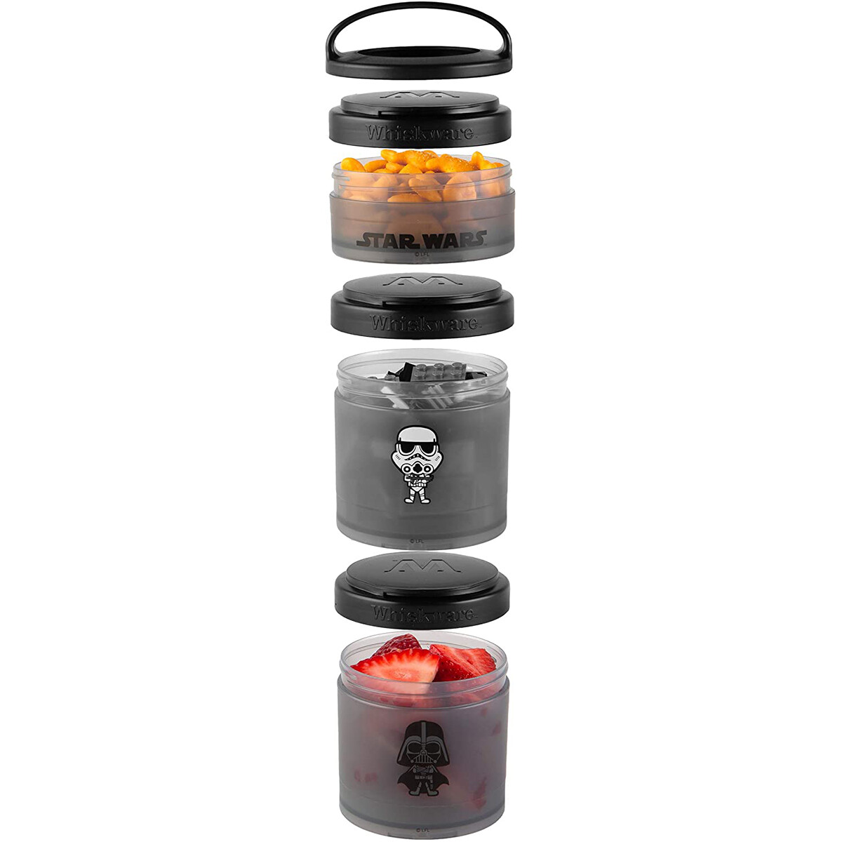 Whiskware Star Wars Stackable Snack Pack Containers