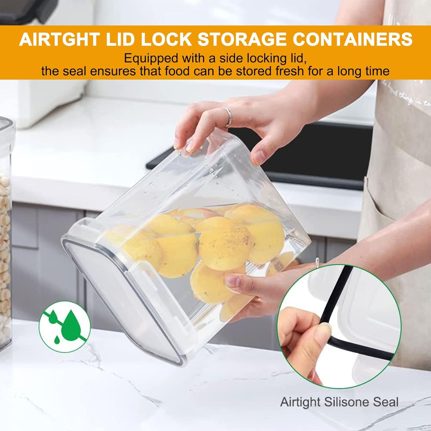 stusgo Airtight Food Storage Containers 42 Pack