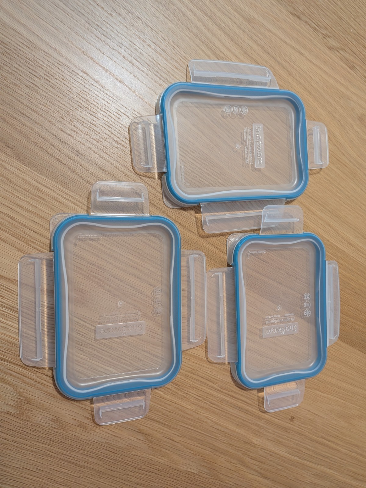 3 Snapware Pyrex Replacement Lid 6.5X 4.5 Airtight Food Storage 8602 Cover