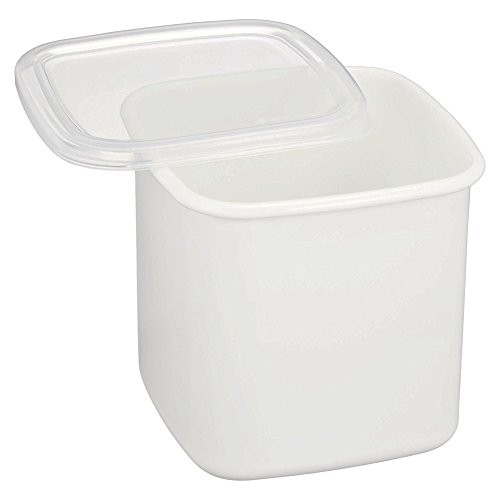 Noda Horo Square White Enamel Stockpot L Imported From Japan