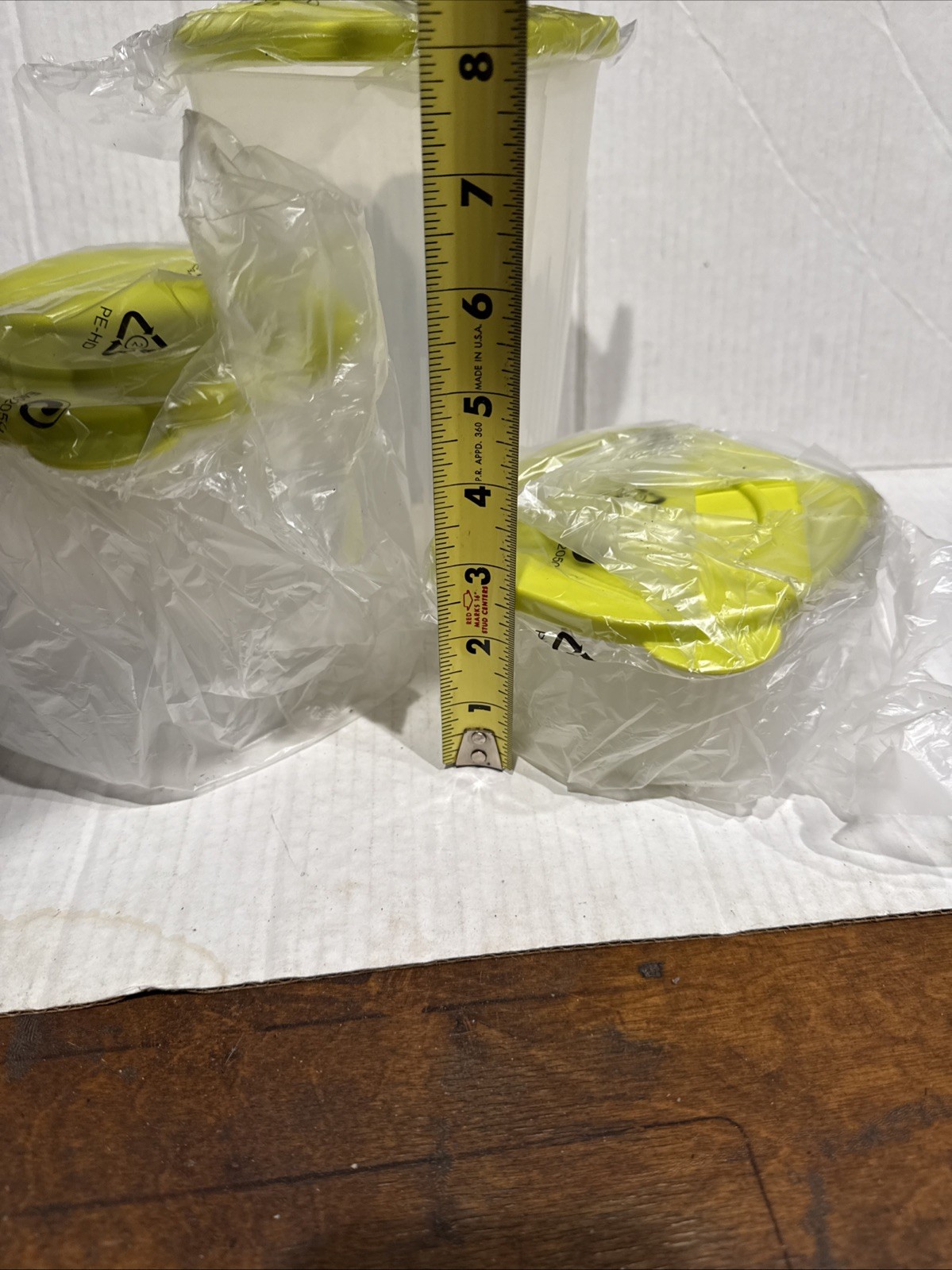 Tupperware 5058A Fresh n’ Cool Container Set 3x Green Seal New
