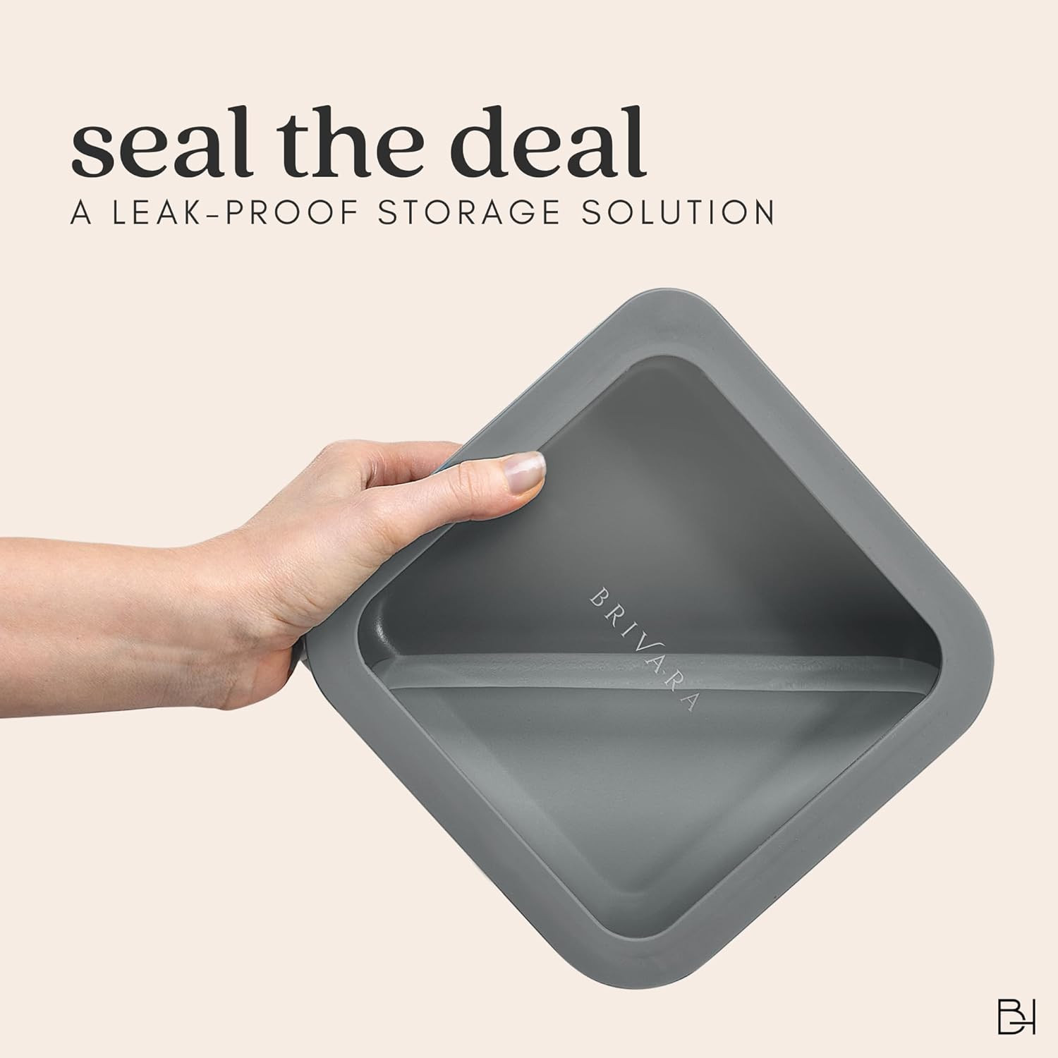 Ceramic Coated Glass Food Storage Container | No PTFE, PFOA, PFAS, and BPA | Reu