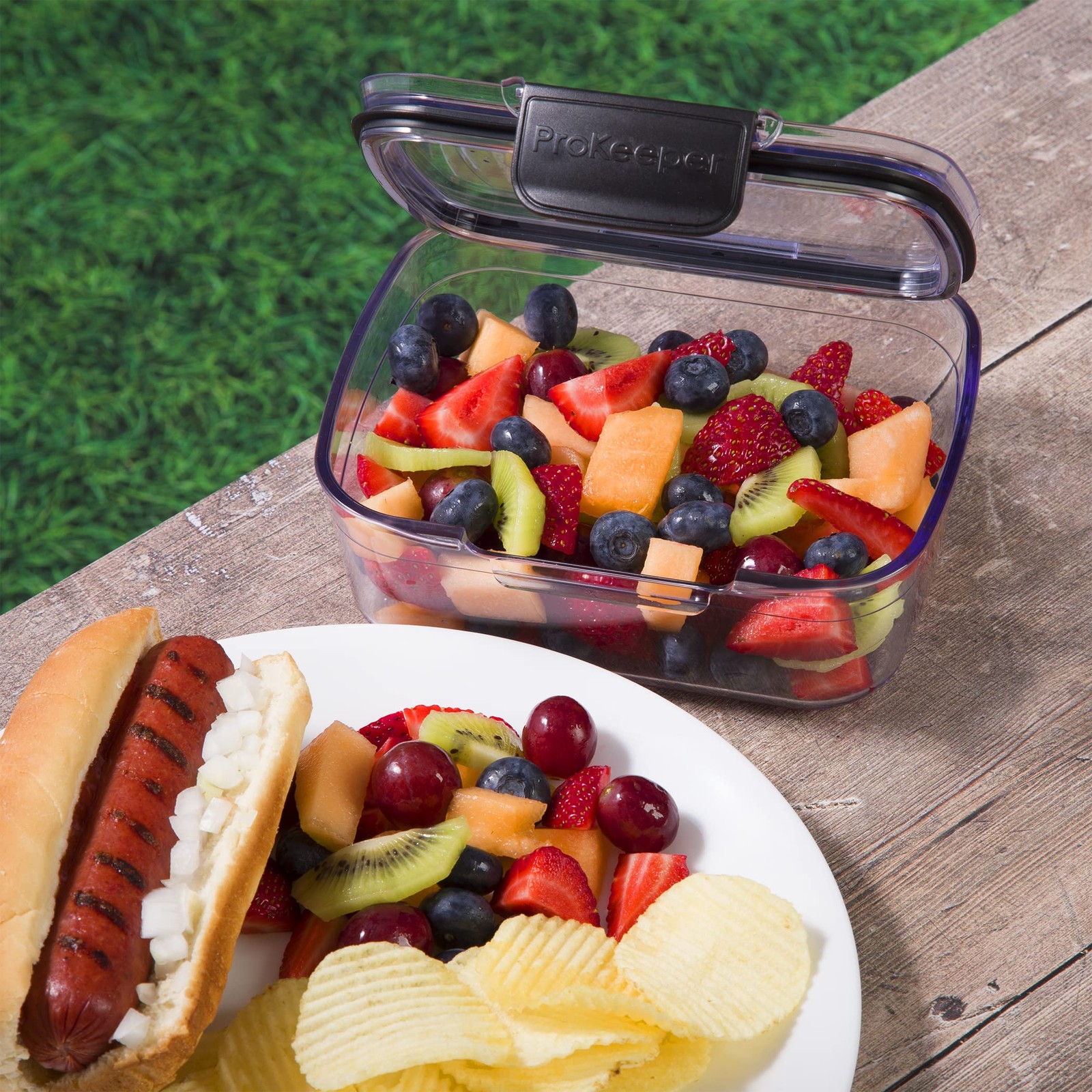Progressive Prokeeper + Deli Storage Set: Air-Tight Silicone Sealed Container…