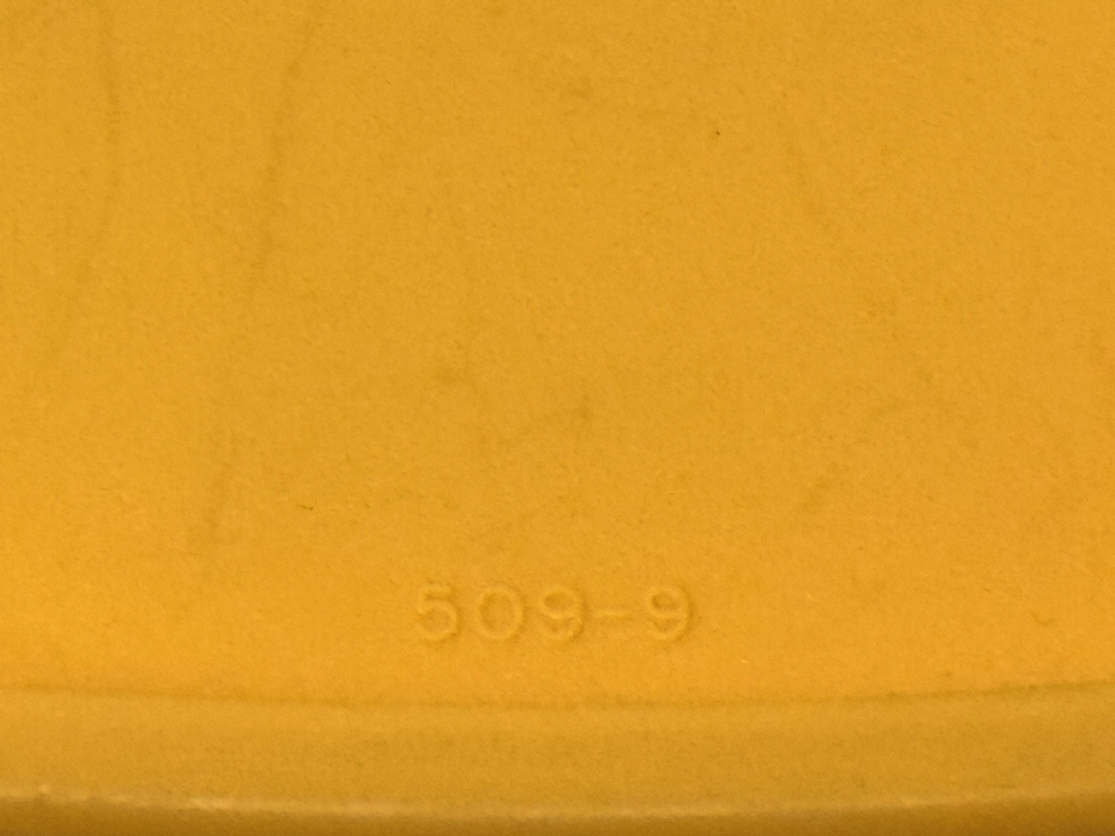 Vintage TUPPERWARE JR CEREAL STORER SEAL w/ FLIP CAP Replacement Lid #509 Orange