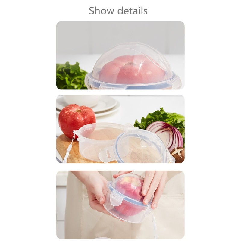 Small Vegetable Fruit Storage Container for Fresh Tomatoes Onion for Blueb