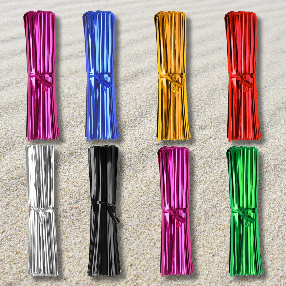 3200Pc Twist Ties Plastic 4in Bag Ties Reusable Bread Ties Christmas Home Office