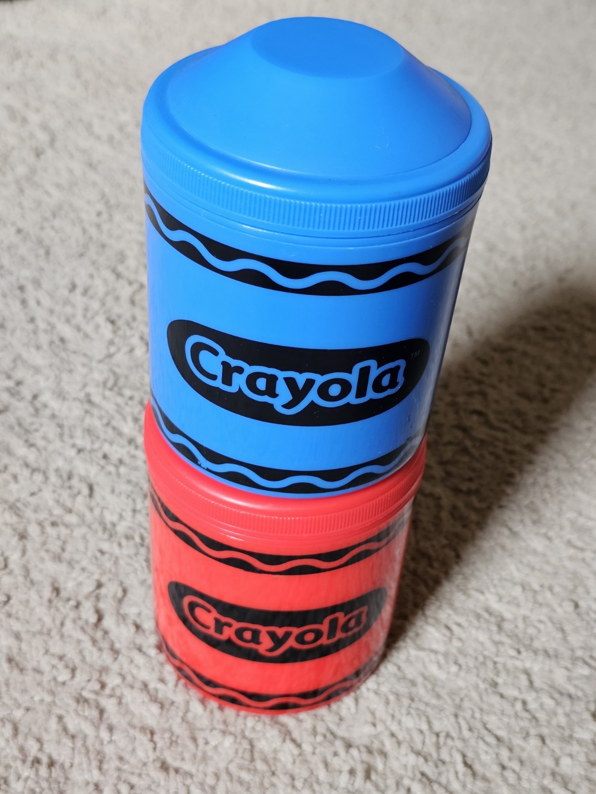 New! Crayola Crayon Insulated Thermos Containers for Soup, Drink, Lunch Storage