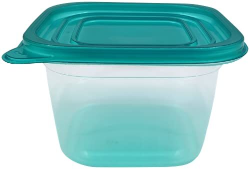 50-Piece Storage Container Set Snap On Lids Microwave Top Rack Dishwasher Safe