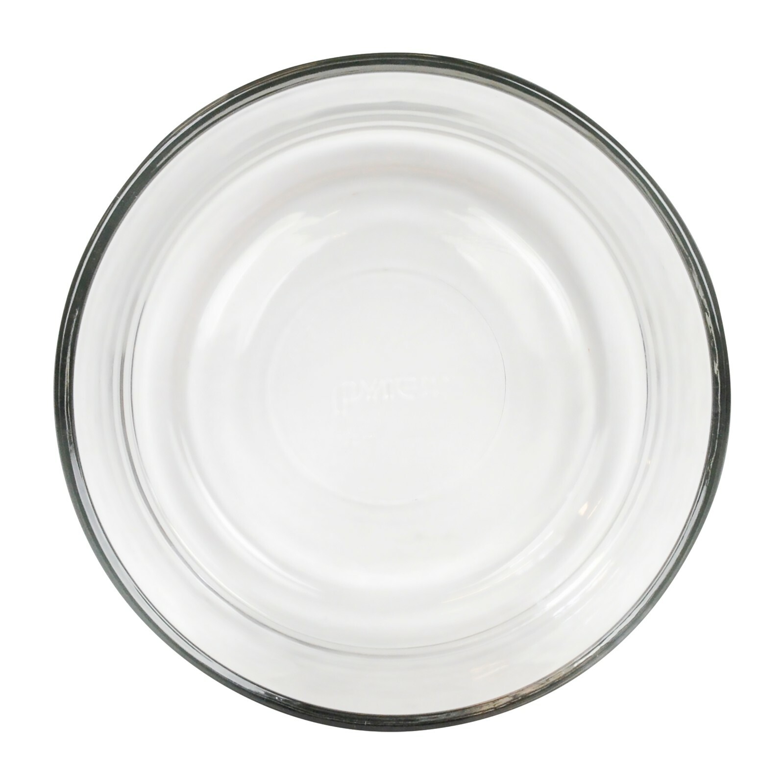 Pyrex 7201 4-Cup Glass Food Storage Bowl w/ 7201-PC Blue Cornflower Lid (4-Pack)