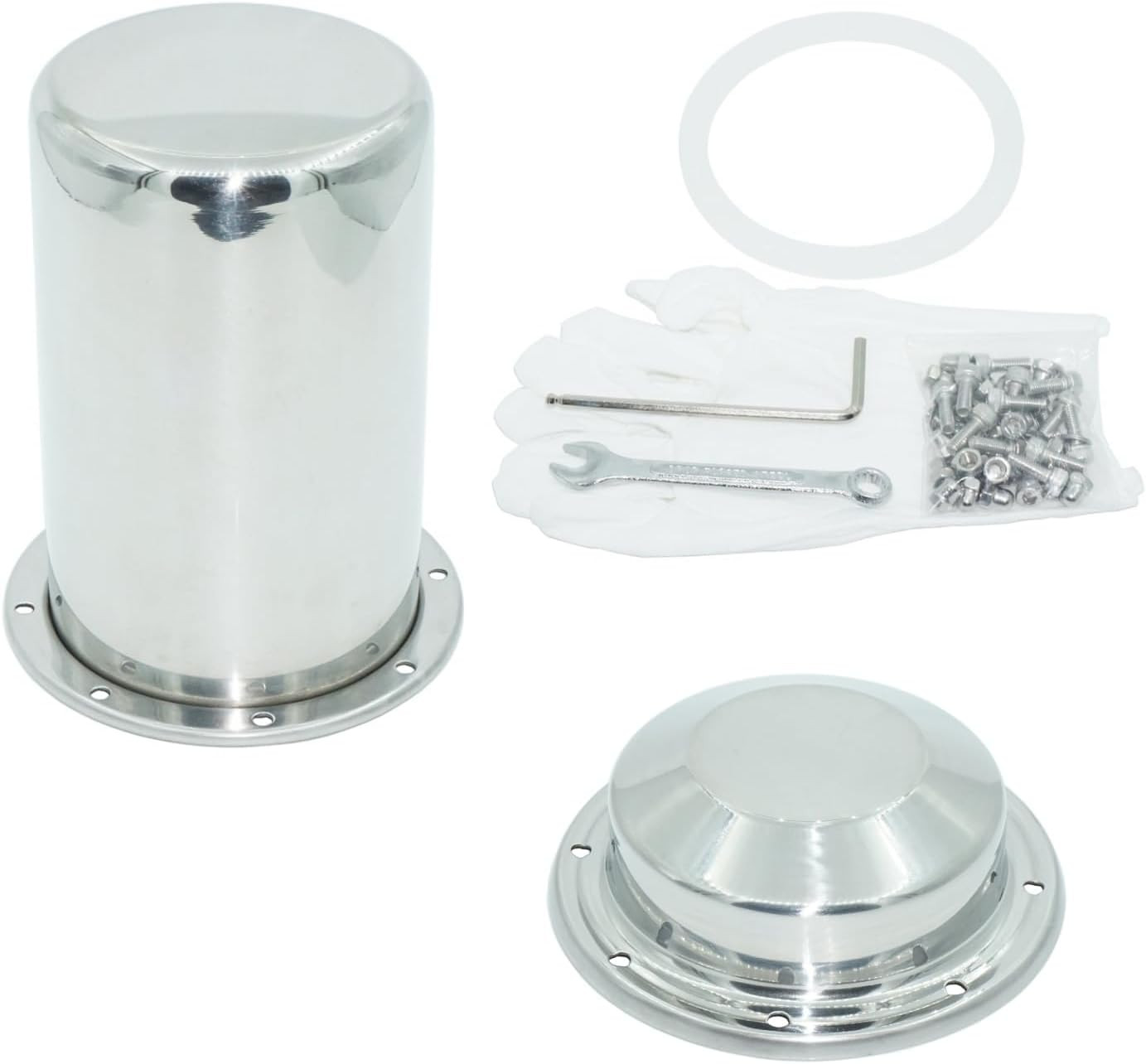 Stainless Steel Time Capsule Anti-Corrosion Waterproof Storage Container for Kee