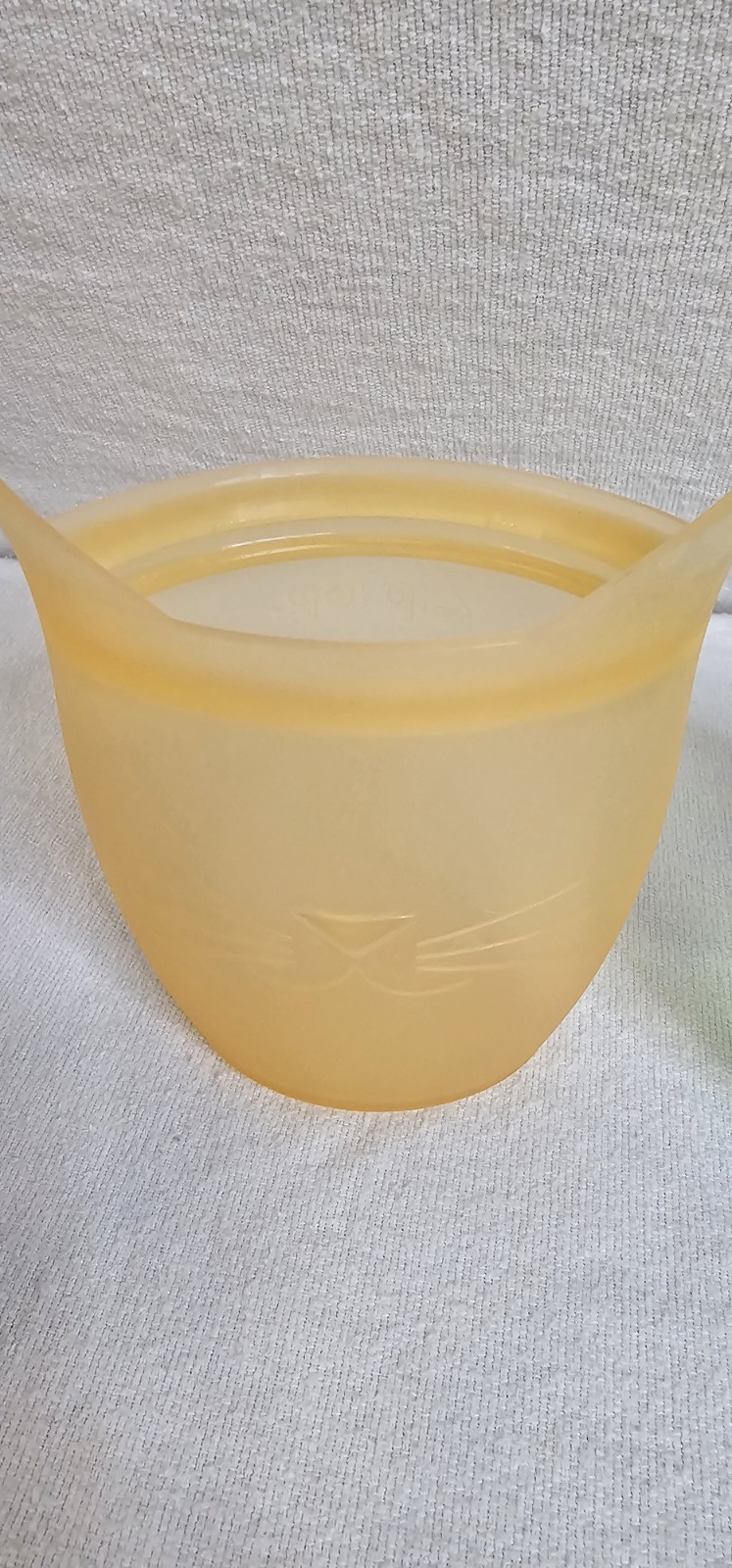 Toddler Snack Containers 4oz zip top 100% Platinum Silicone 4PK baby snack