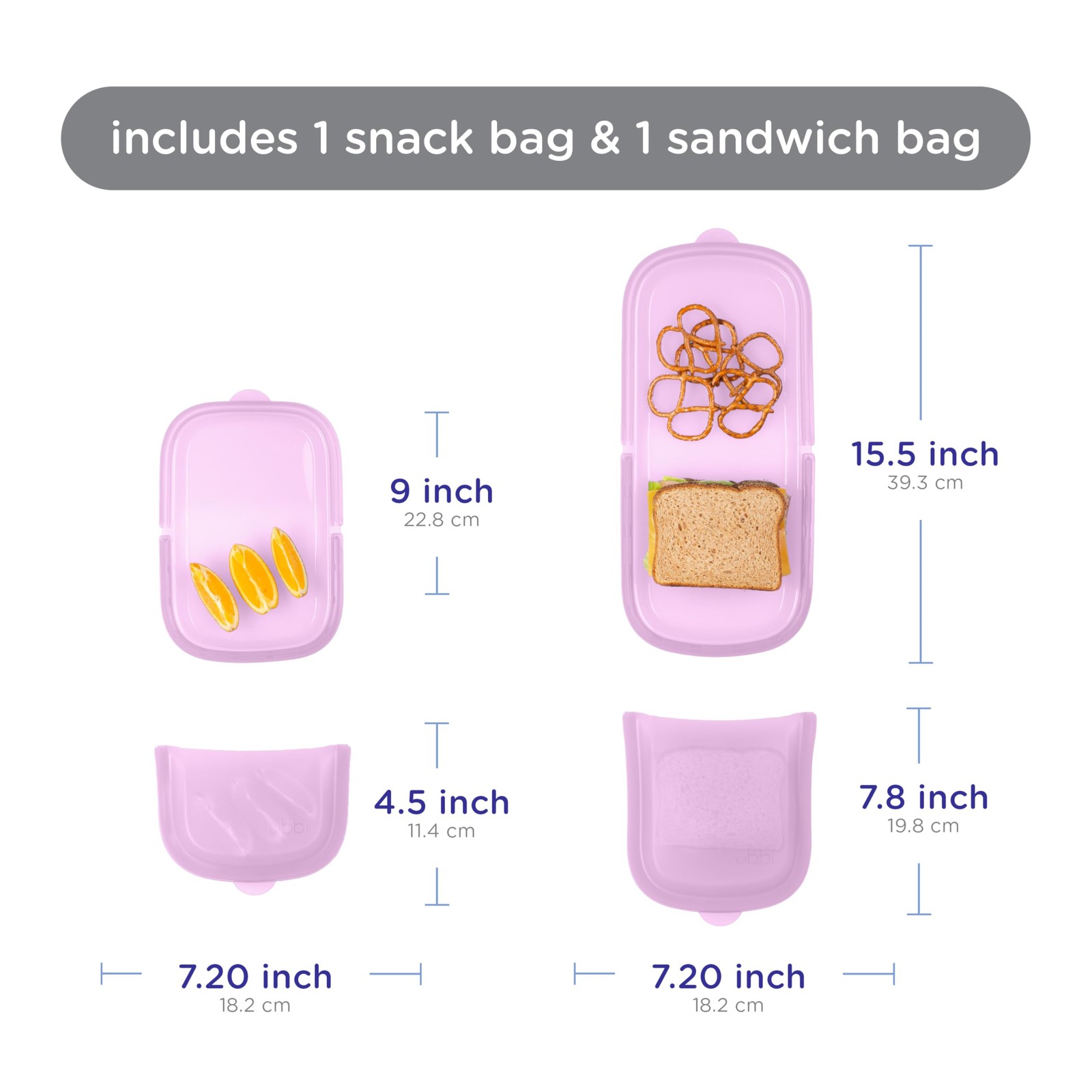 Ubbi Platemate Reusable Silicone Storage Bag Opens Flat As Placemat Dishwasher