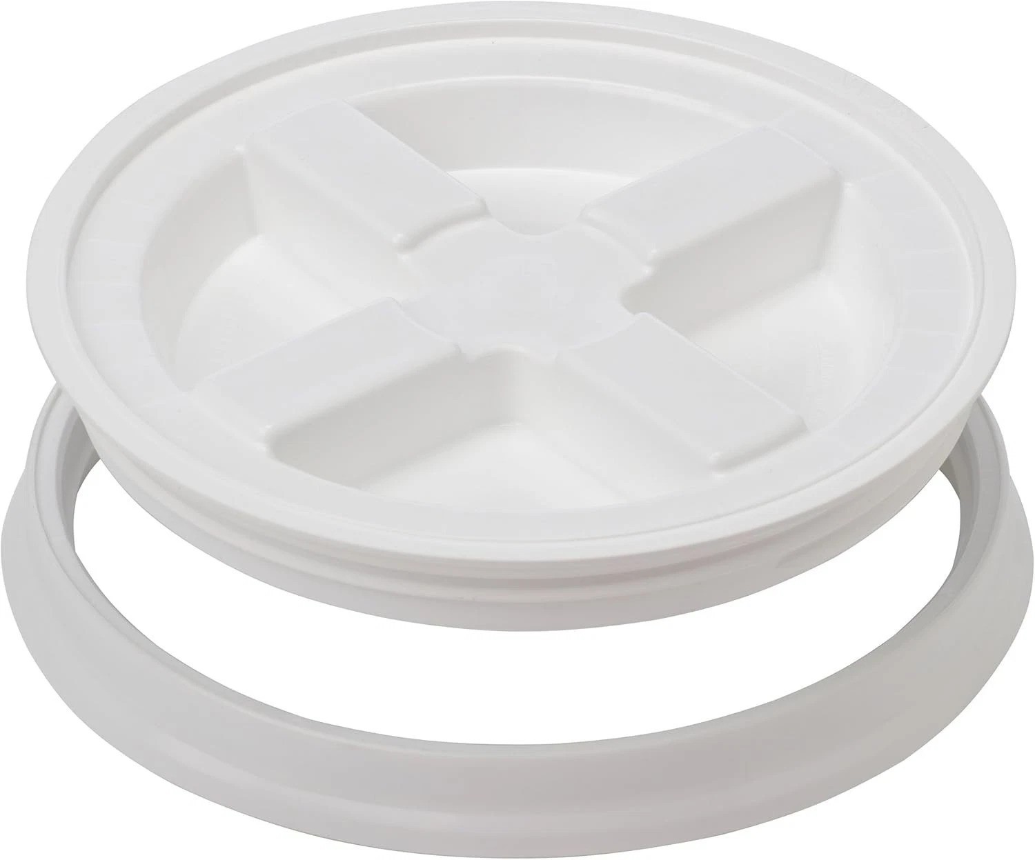 Gamma Seal Lid – Fits 3.5, 5, 6 & 7 Gallon Buckets, Durable & Recyclable